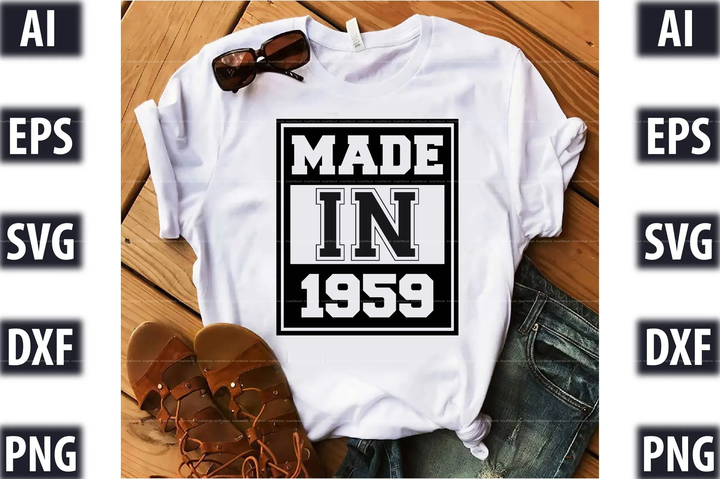 Made 1940 SVG Bundle - Image 5