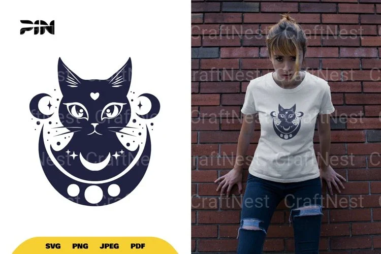 Magical Cat Mythical Creature SVG Bundle