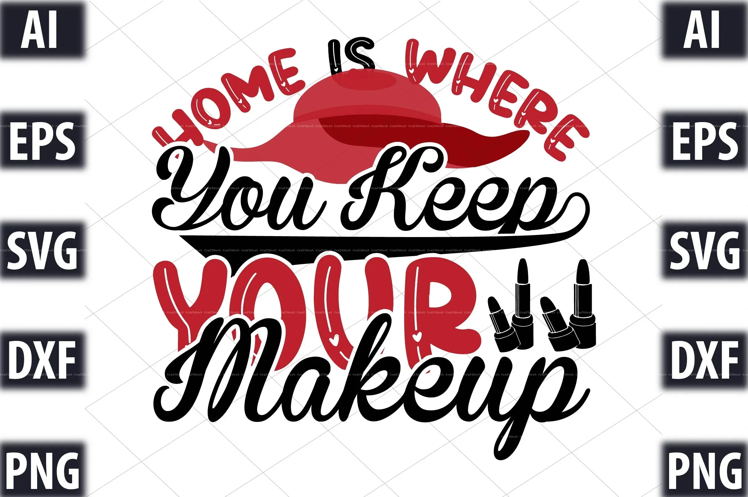 Makeup Design SVG Bundle - Image 5