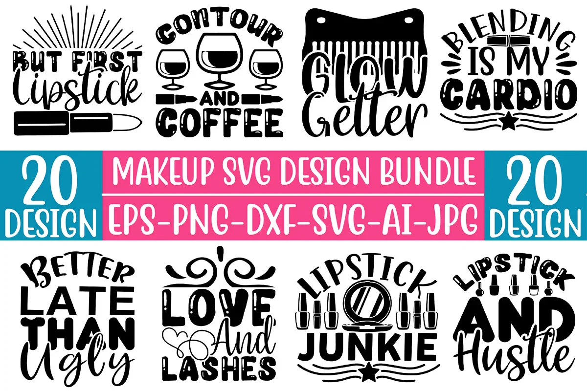 Makeup SVG Bundle