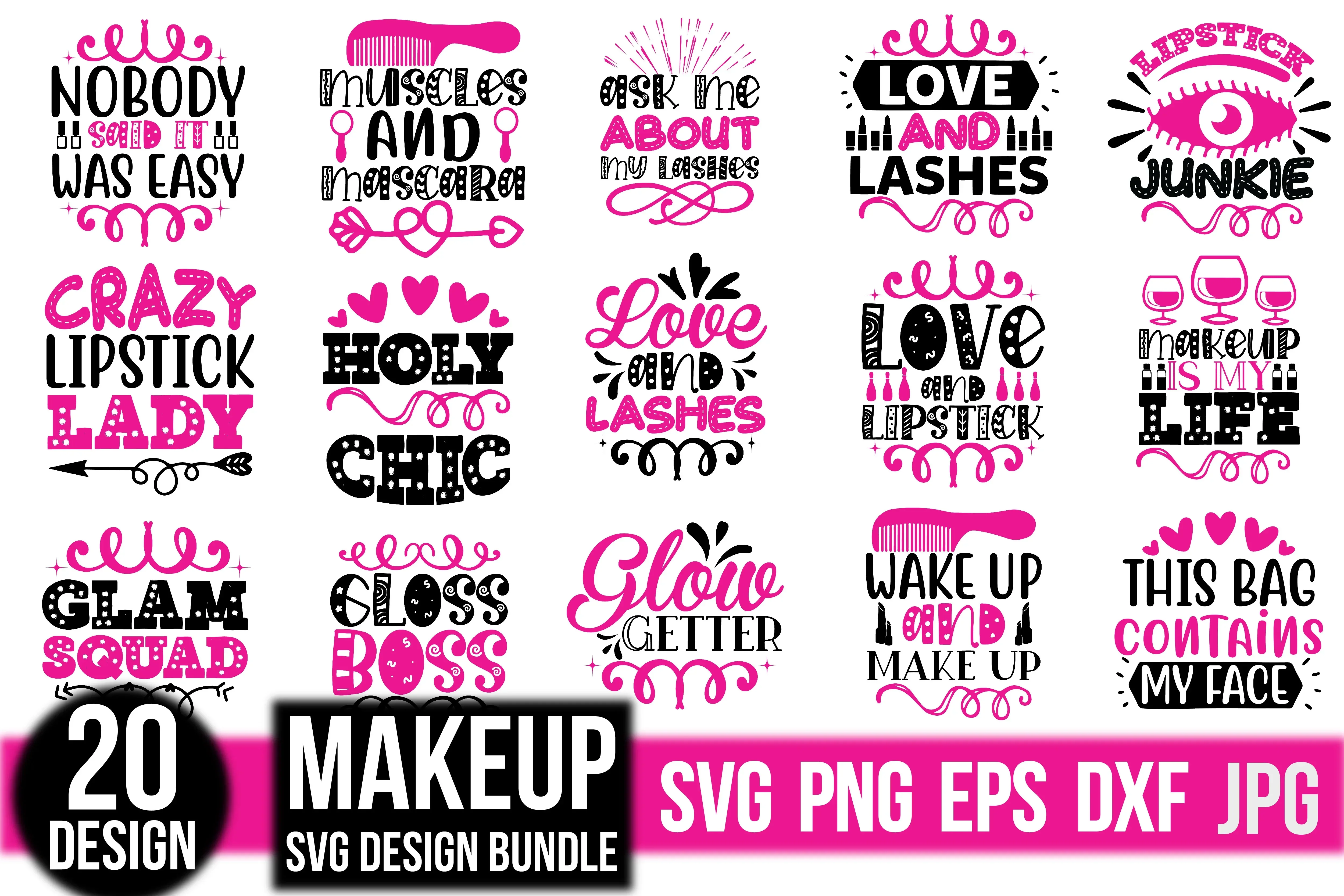 Makeup SVG Bundle - Image 2