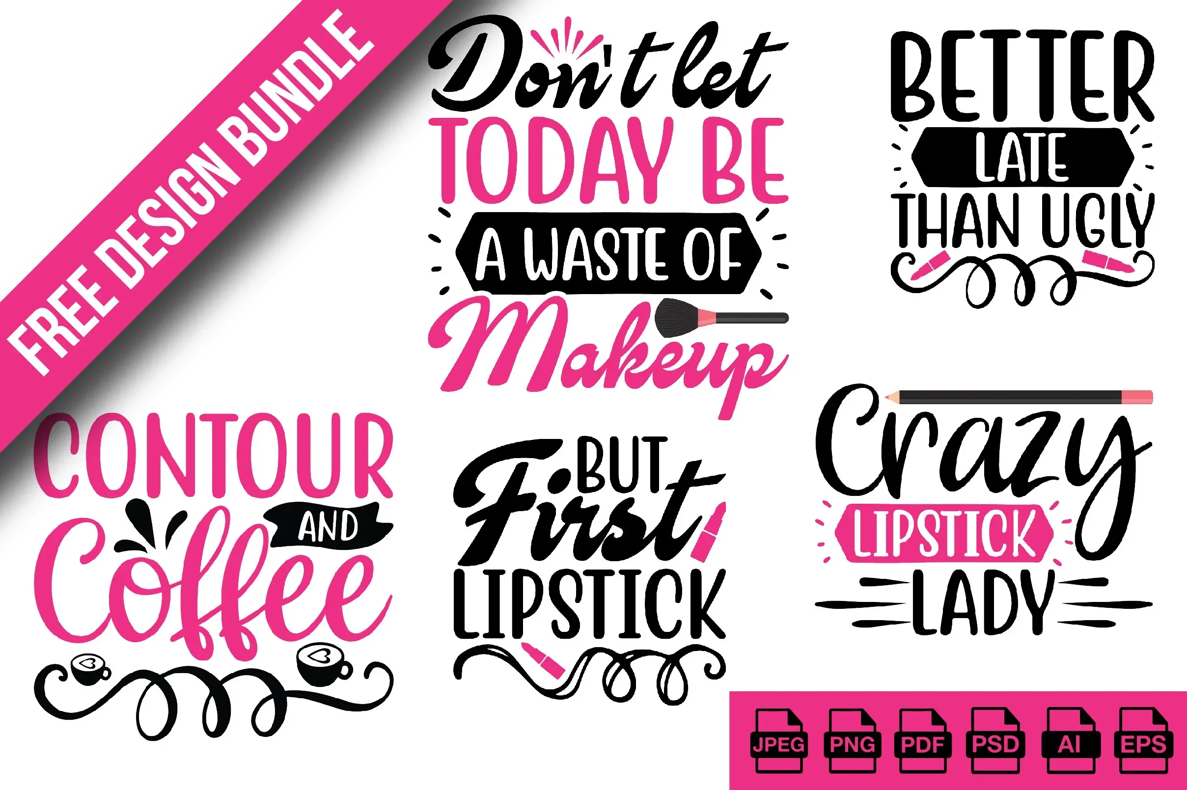 Makeup SVG Bundle