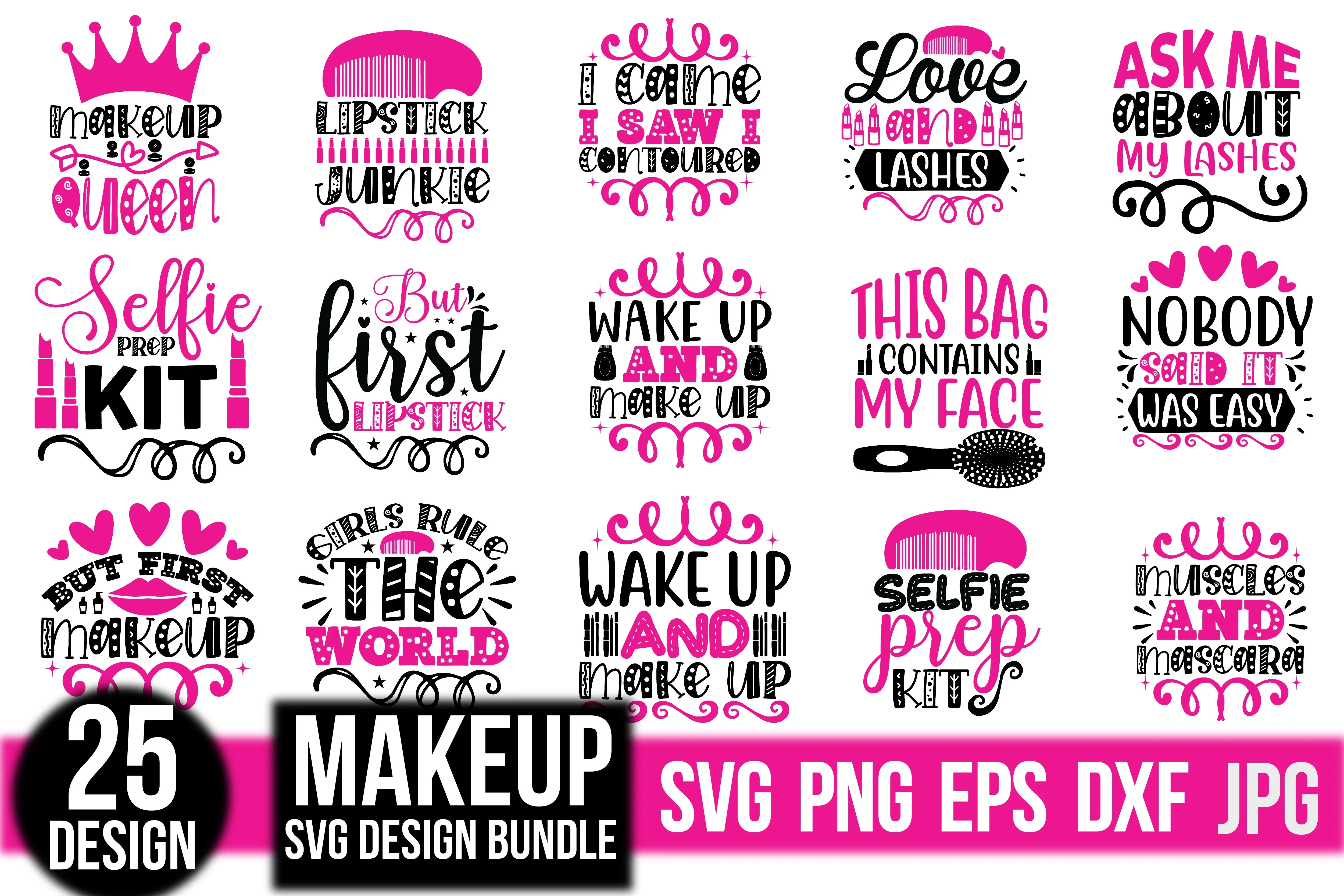 Makeup SVG Bundle - Image 2