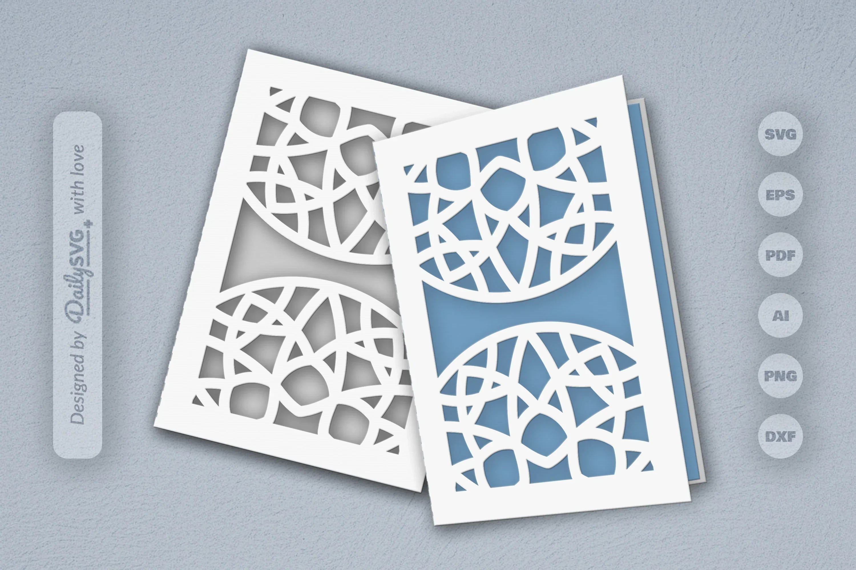 Mandala Mirror Papercut SVG Bundle