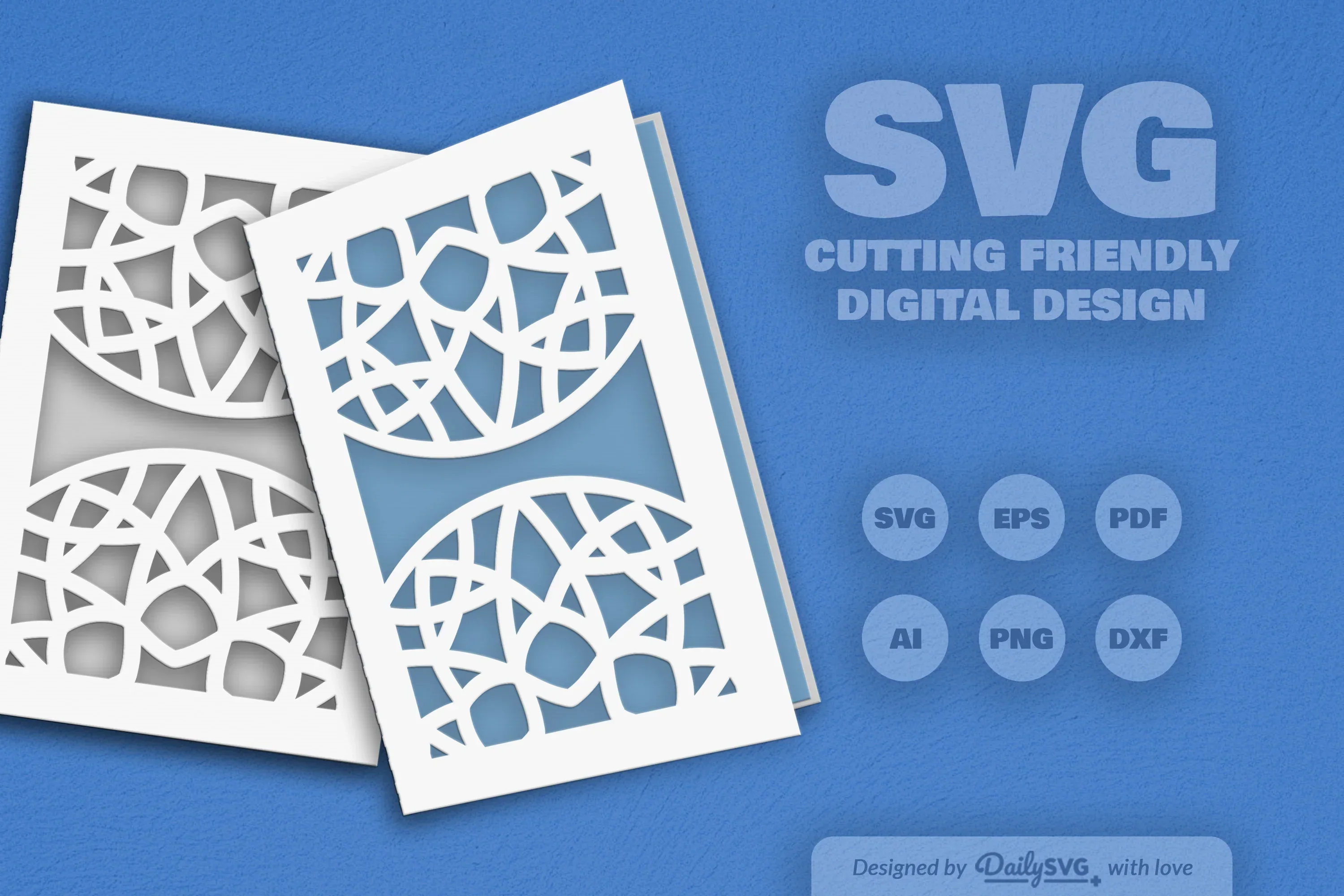 Mandala Mirror Papercut SVG Bundle - Image 2