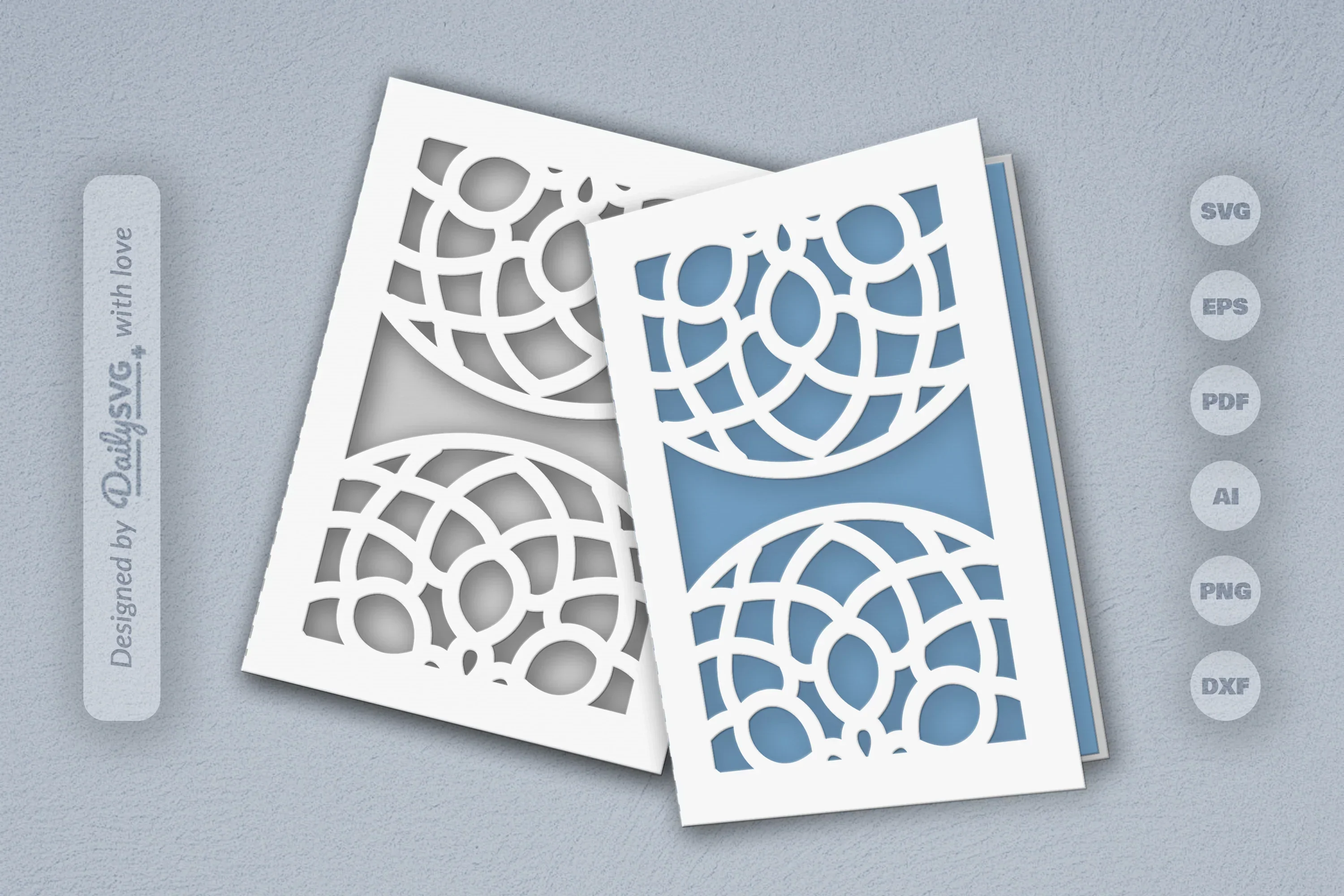 Mandala Mirror Papercut SVG Bundle