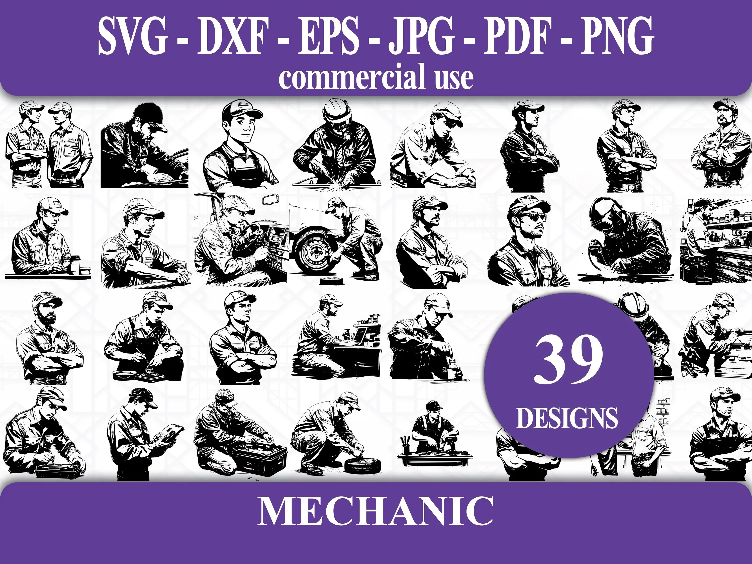 Mechanic SVG Bundle