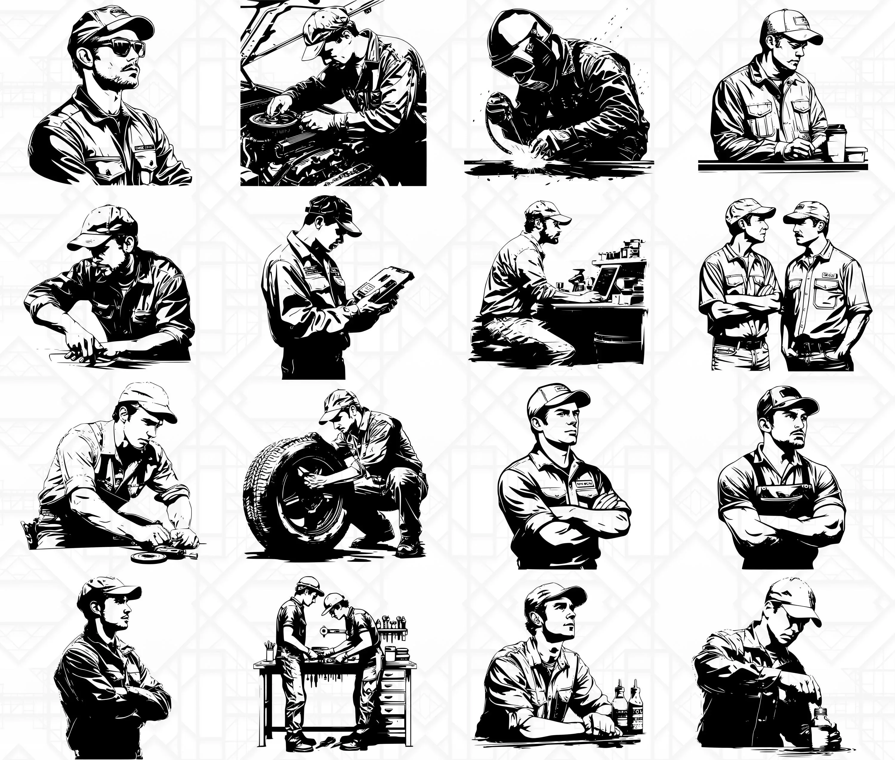 Mechanic SVG Bundle - Image 3
