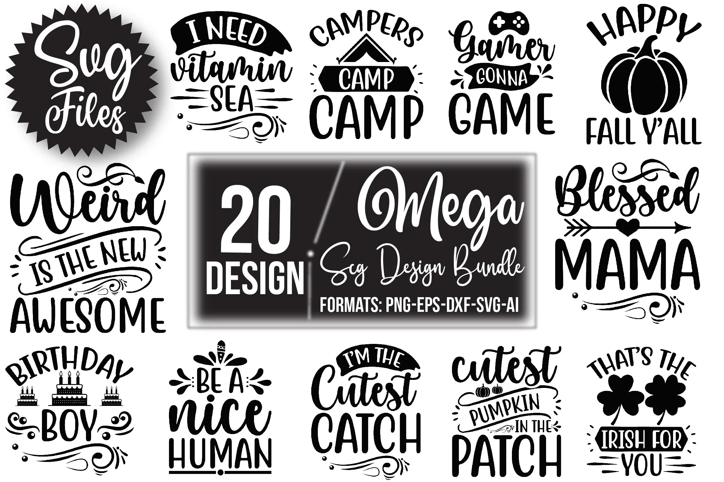 Mega SVG Bundle