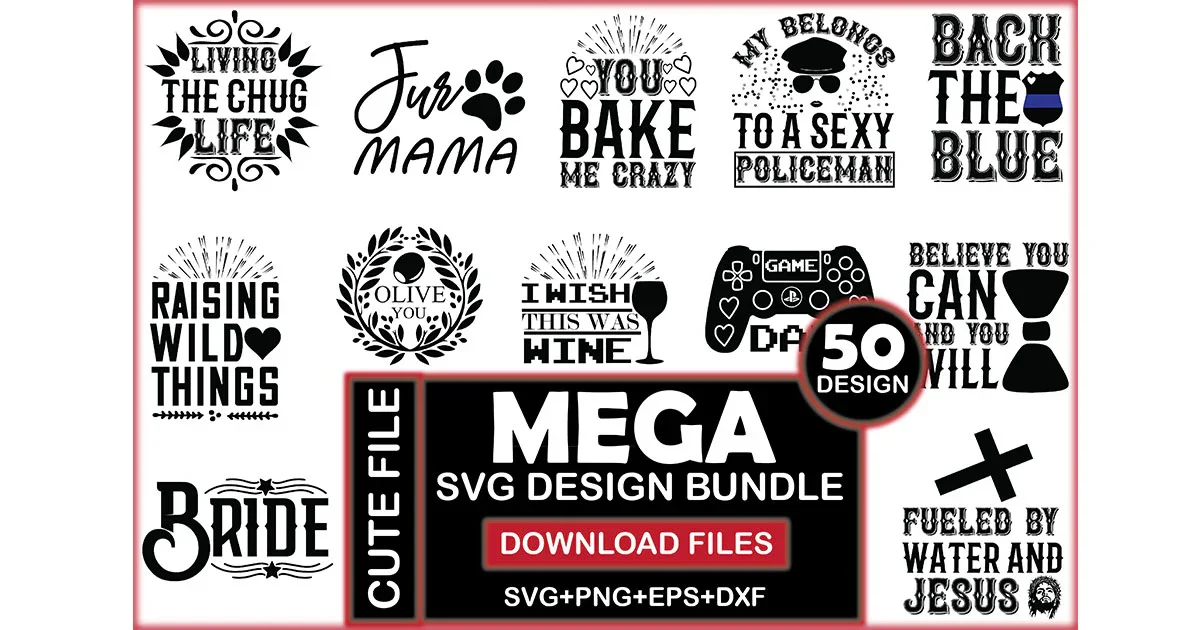 Mega SVG Bundle