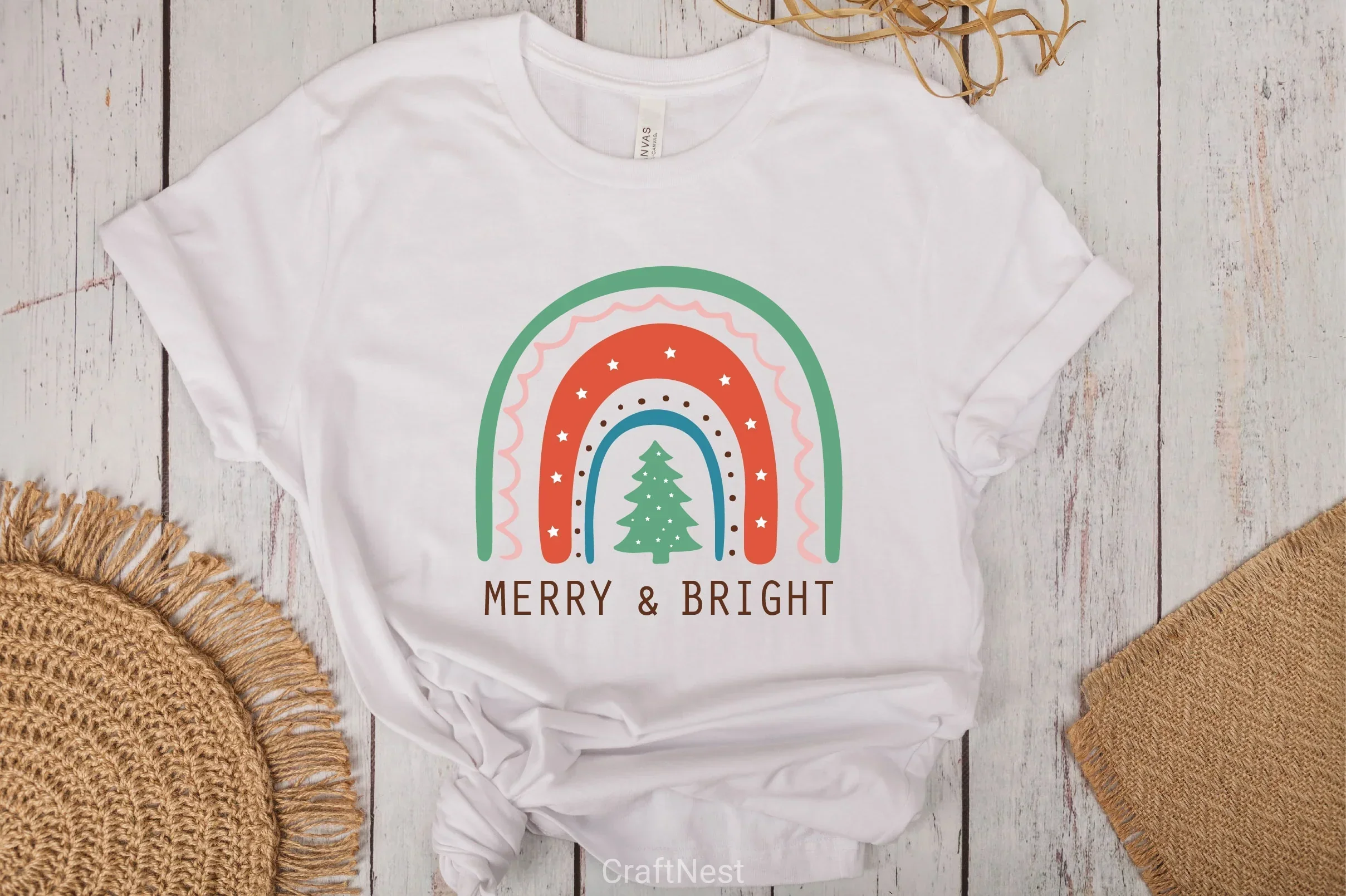 Merry & Bright SVG Bundle - Image 2