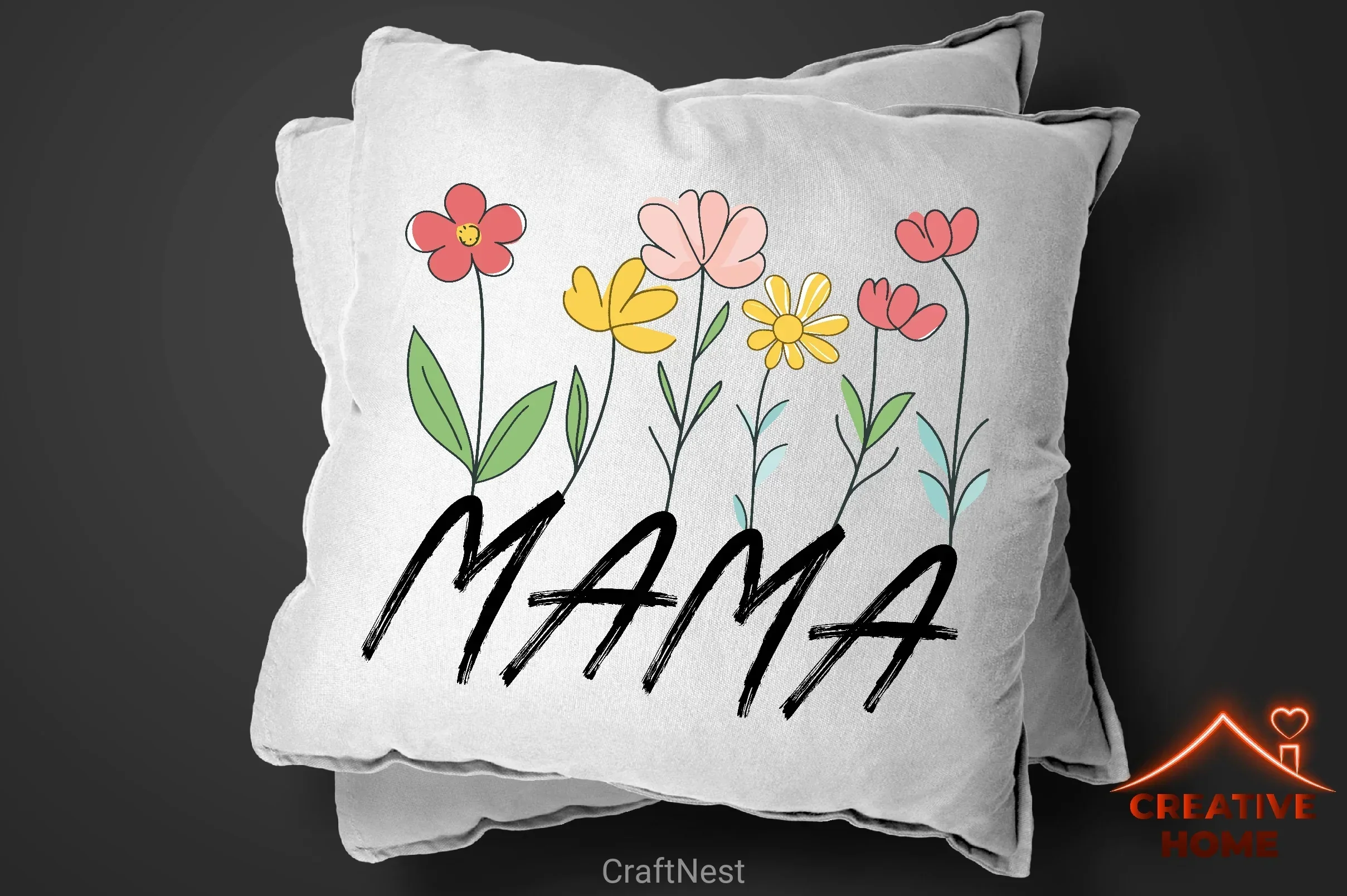 Mom Hand Lettered SVG Bundle - Image 3