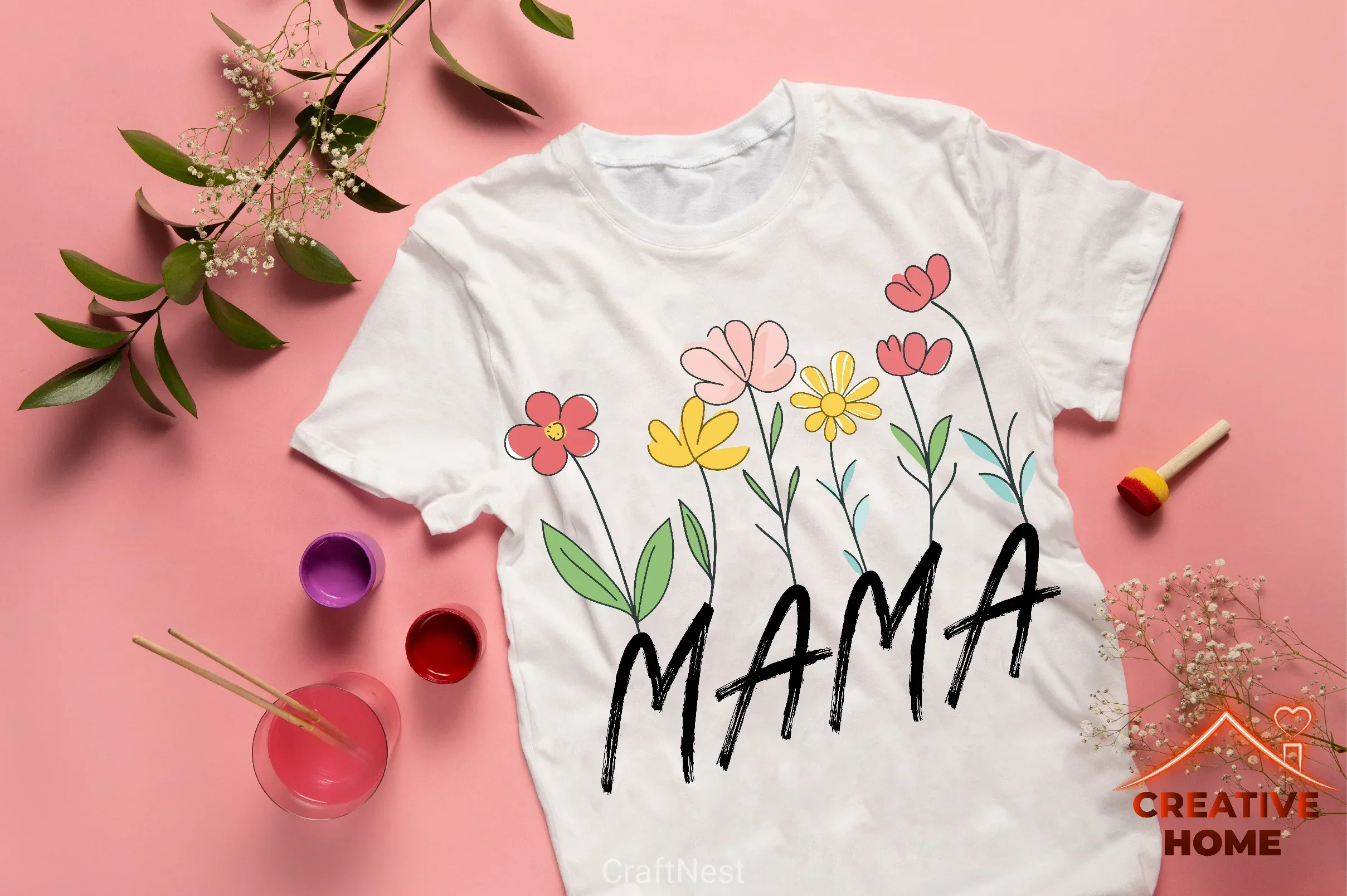 Mom Hand Lettered SVG Bundle - Image 5