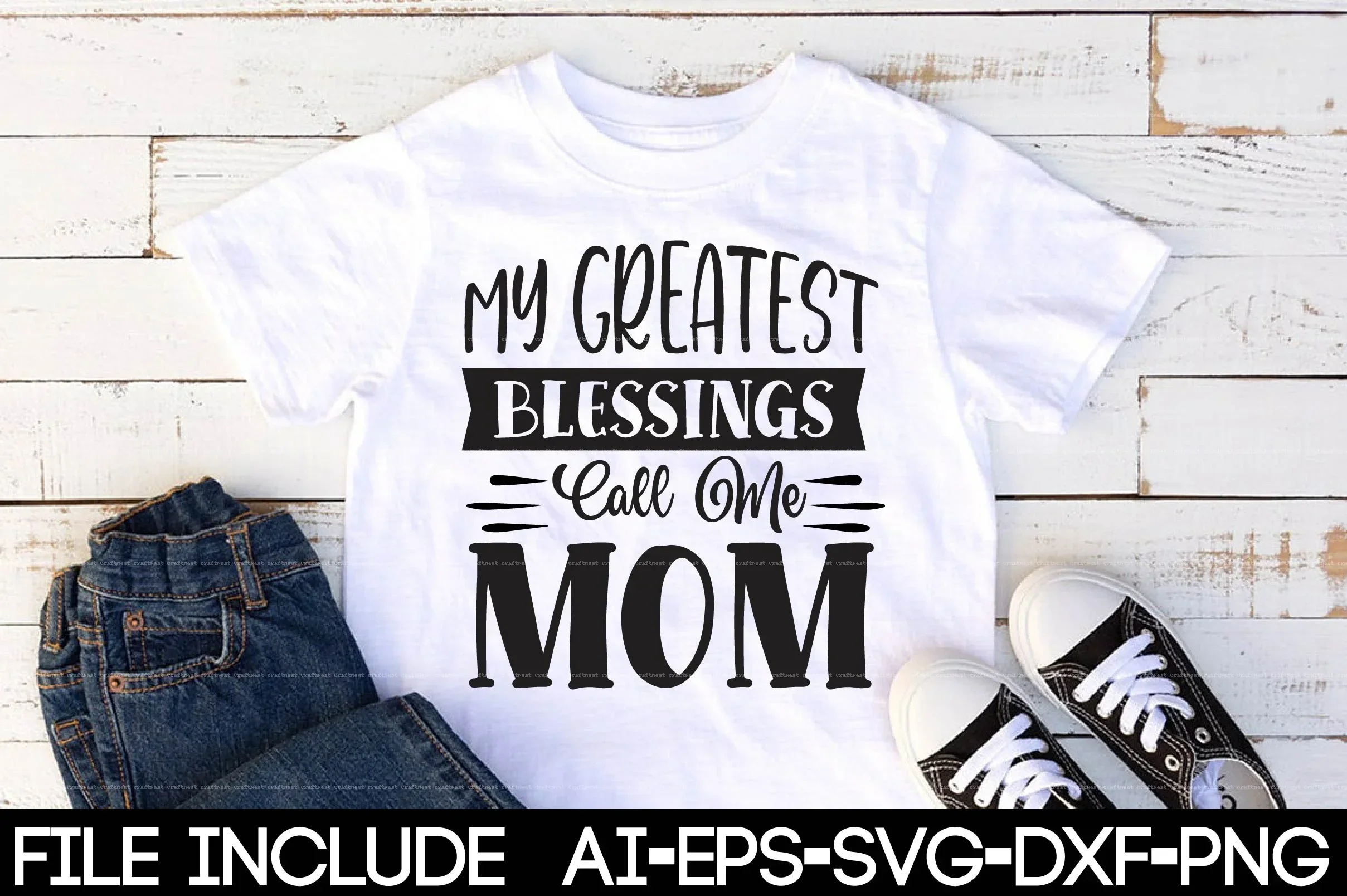 Mother's Day Design SVG Bundle - Image 12