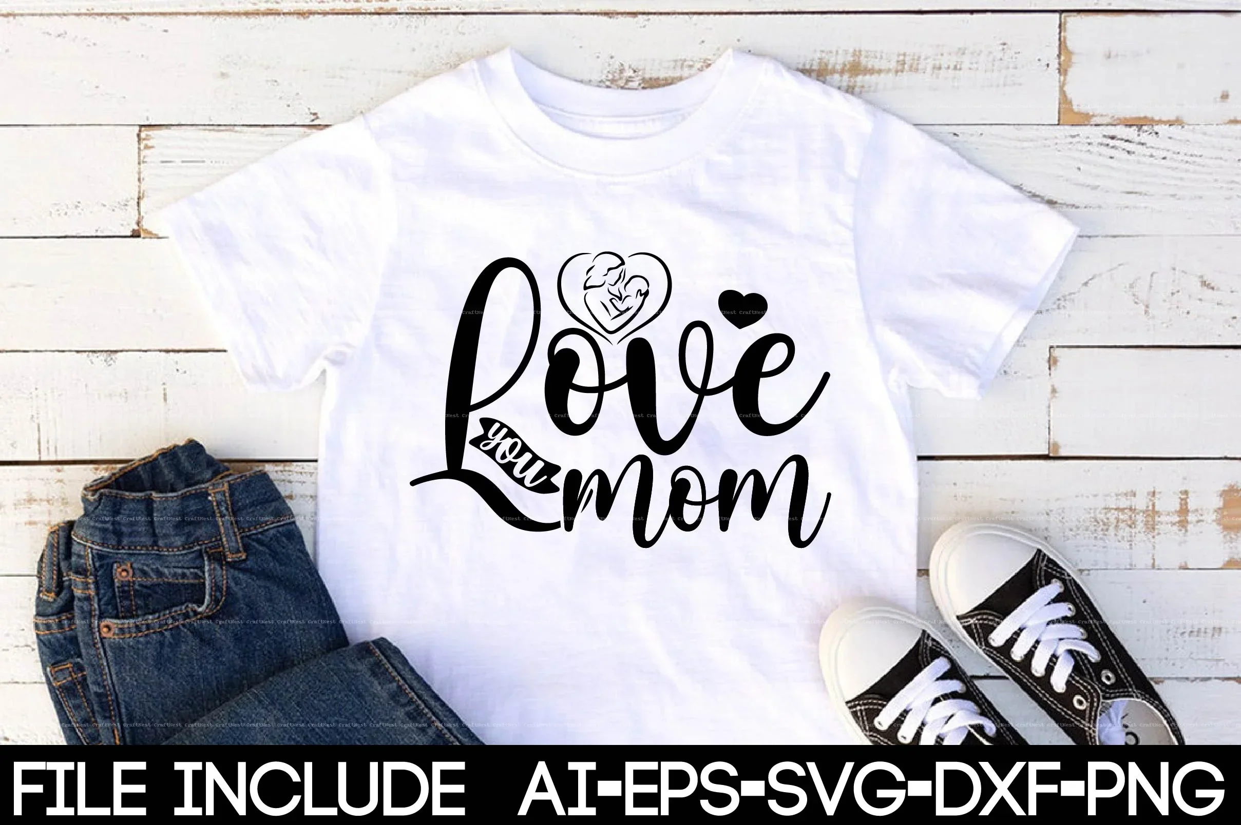 Mother's Day Design SVG Bundle - Image 4