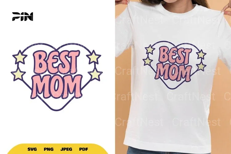 Mother's Day Motivational Best Mom SVG Bundle