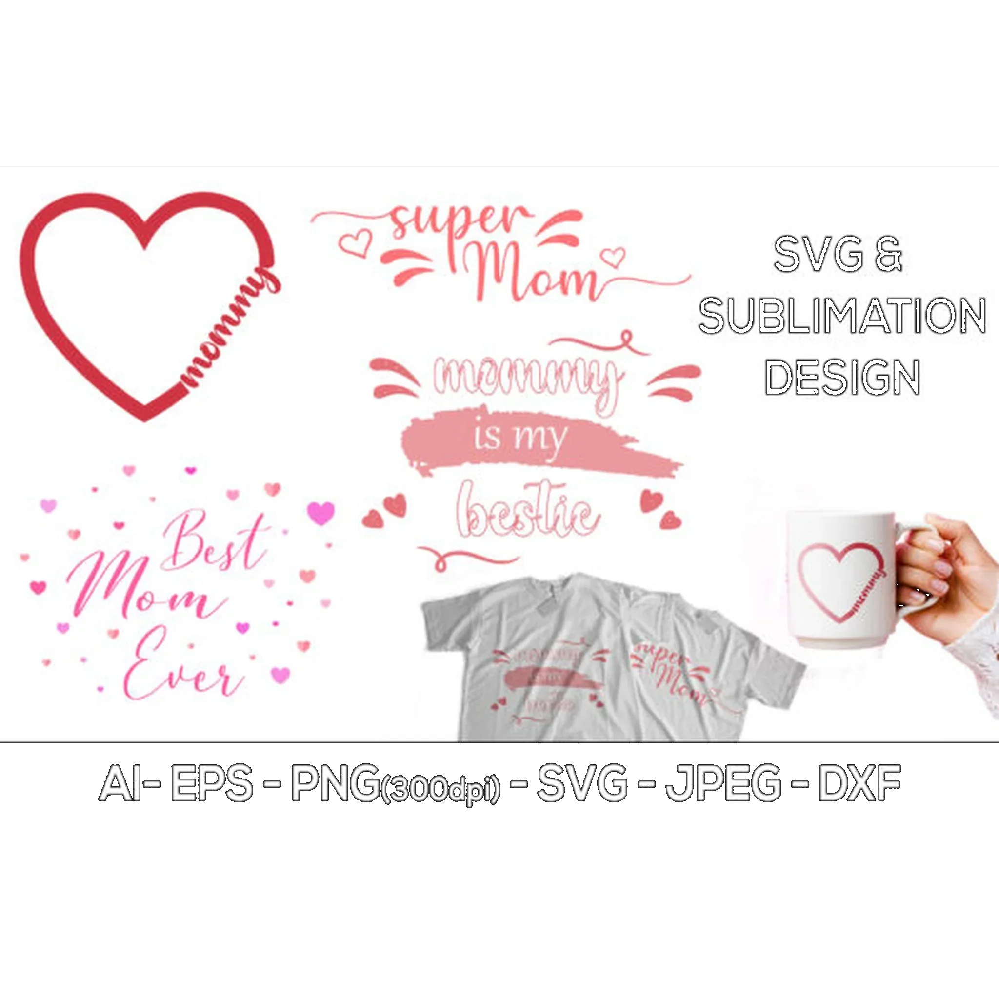 Mother's Day SVG Bundle