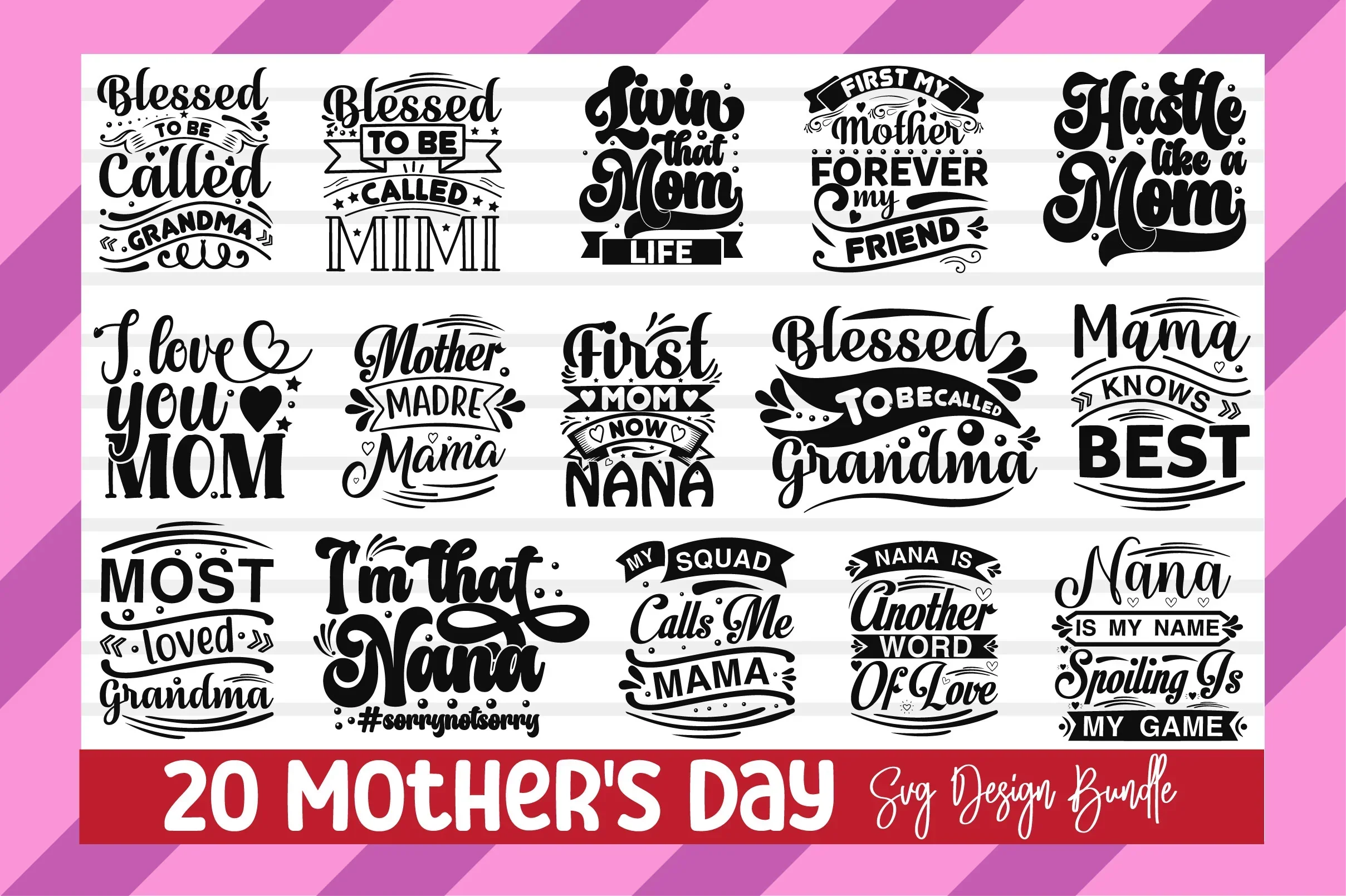 Mother's Day SVG Bundle