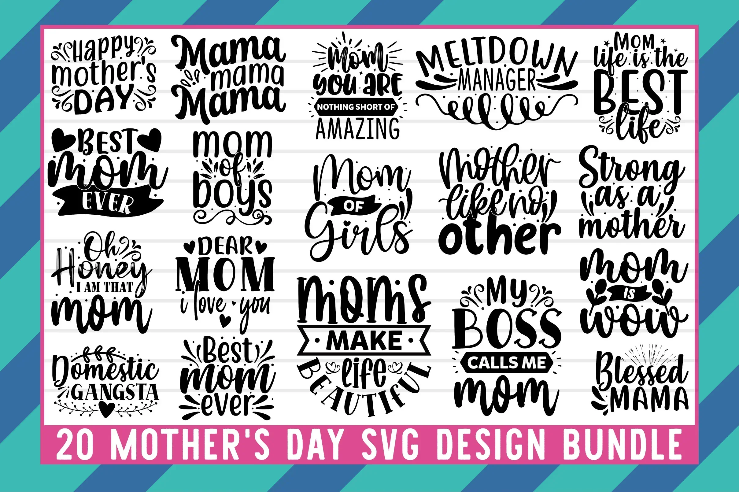 Mother's Day SVG Bundle