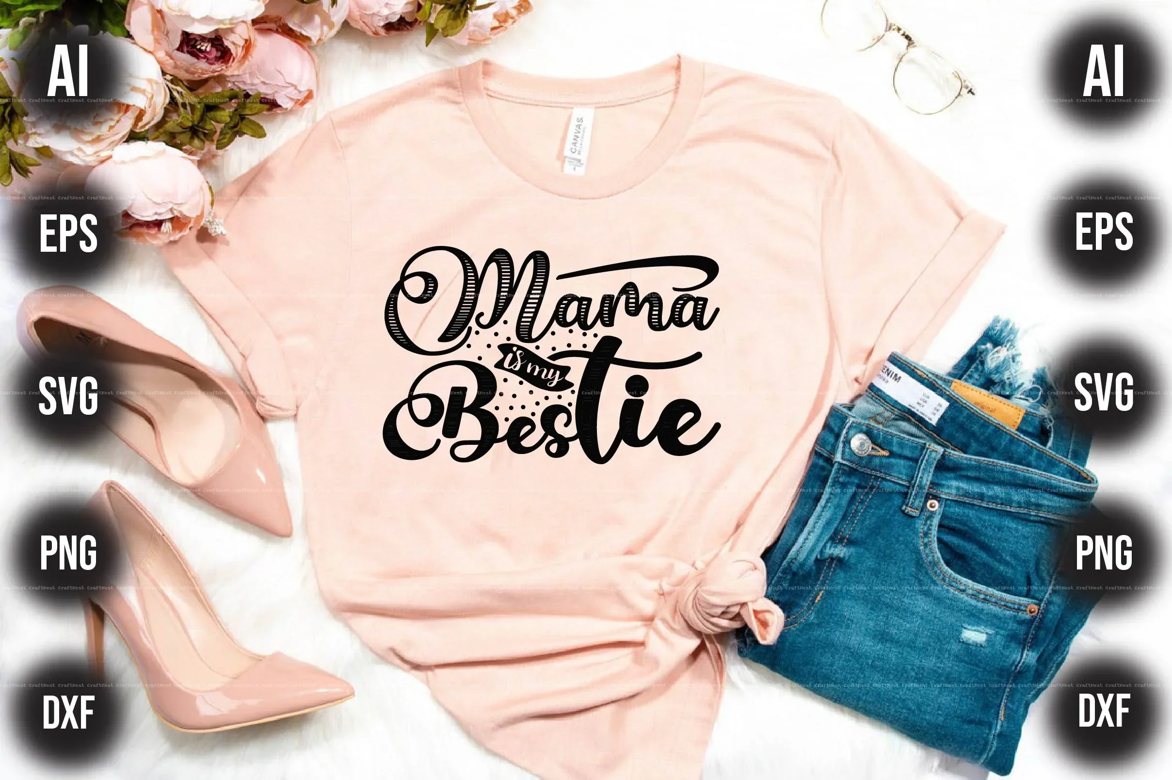 Mother's Day SVG Design Bundle - Image 12