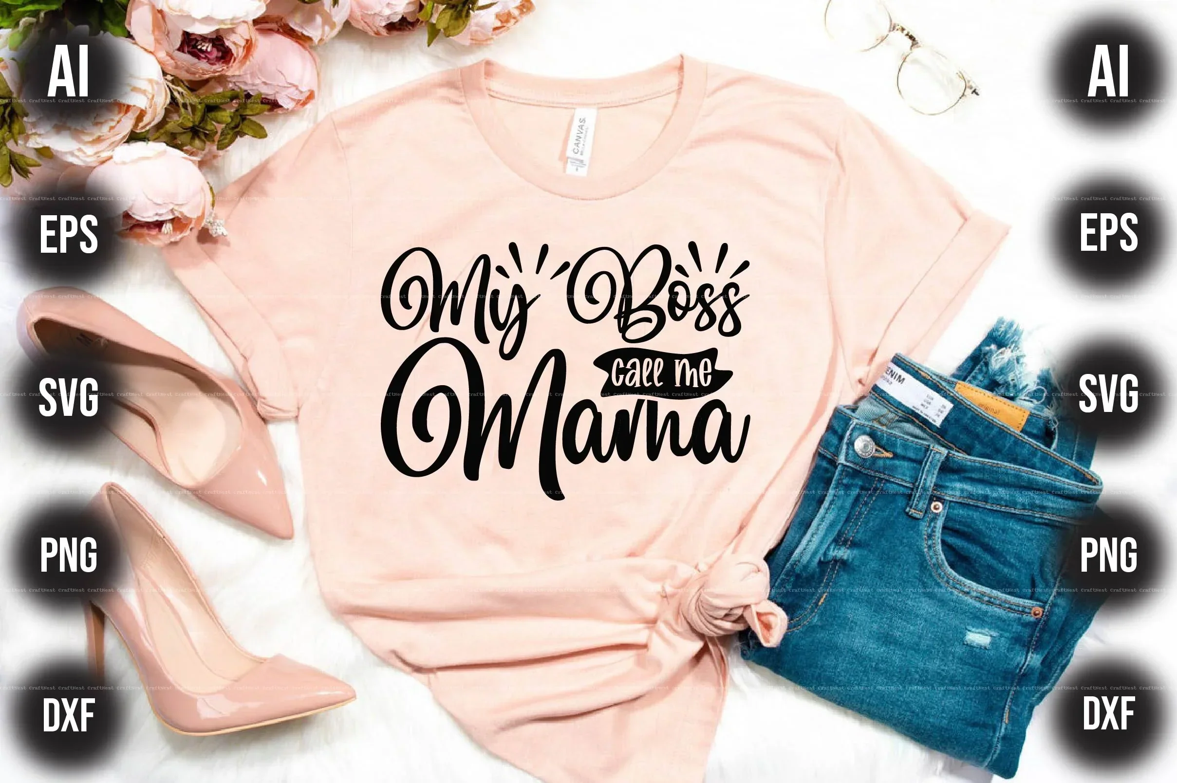 Mother's Day SVG Design Bundle - Image 17