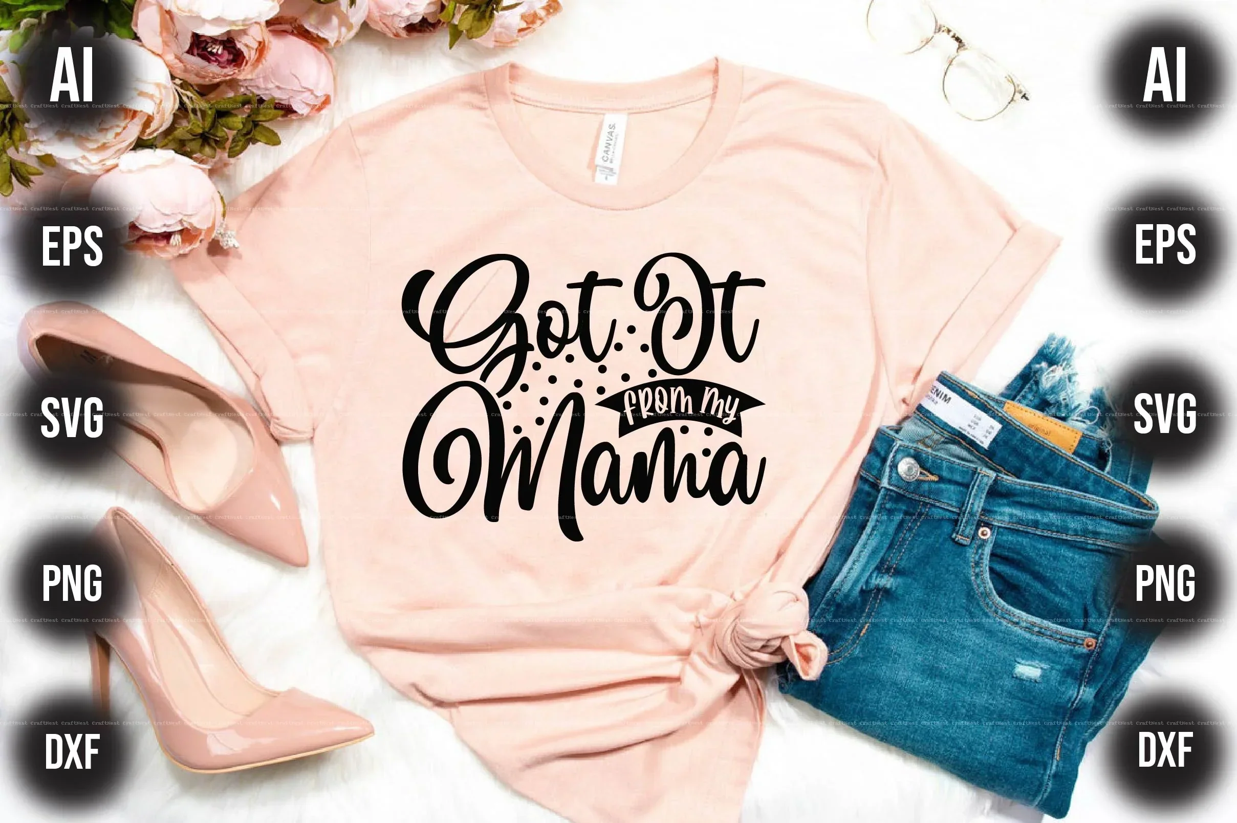 Mother's Day SVG Design Bundle - Image 7