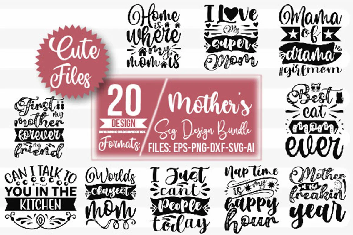 Mother's SVG Bundle - Image 3