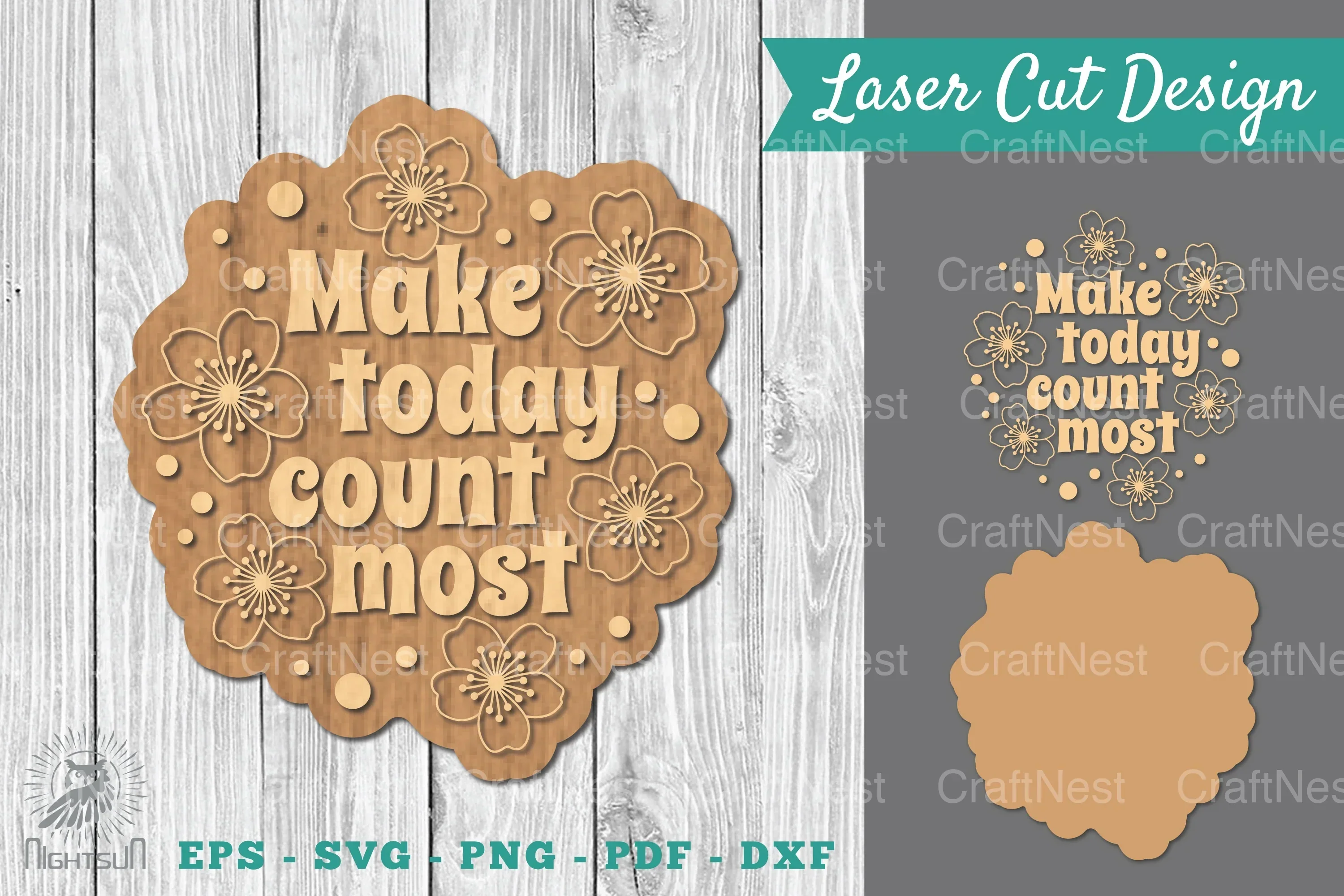 Motivational Laser Cut Decoration SVG Bundle