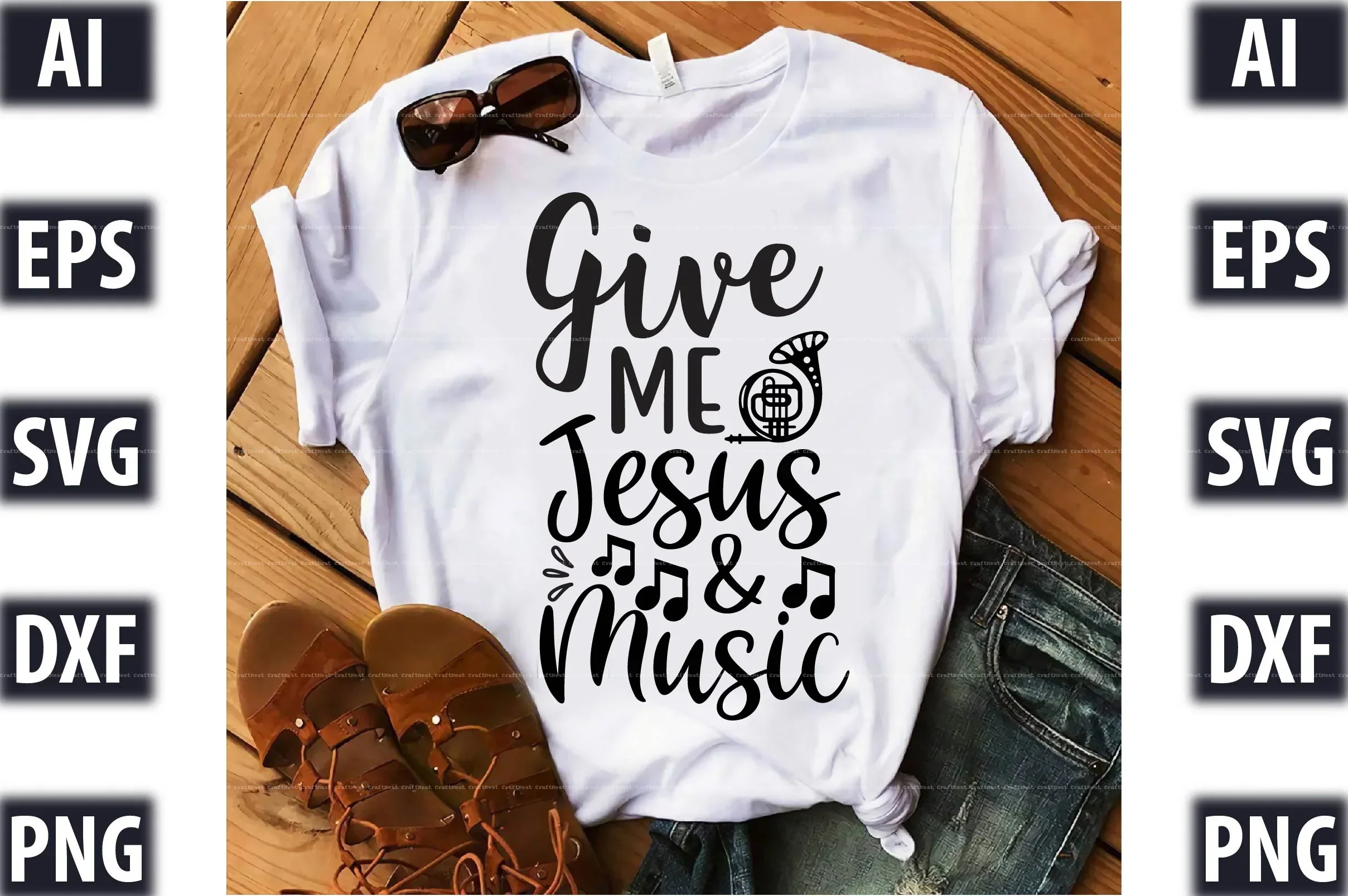 Music Design SVG Bundle - Image 7