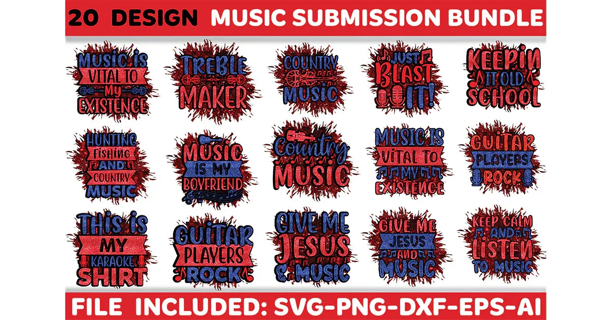 Music SVG Bundle