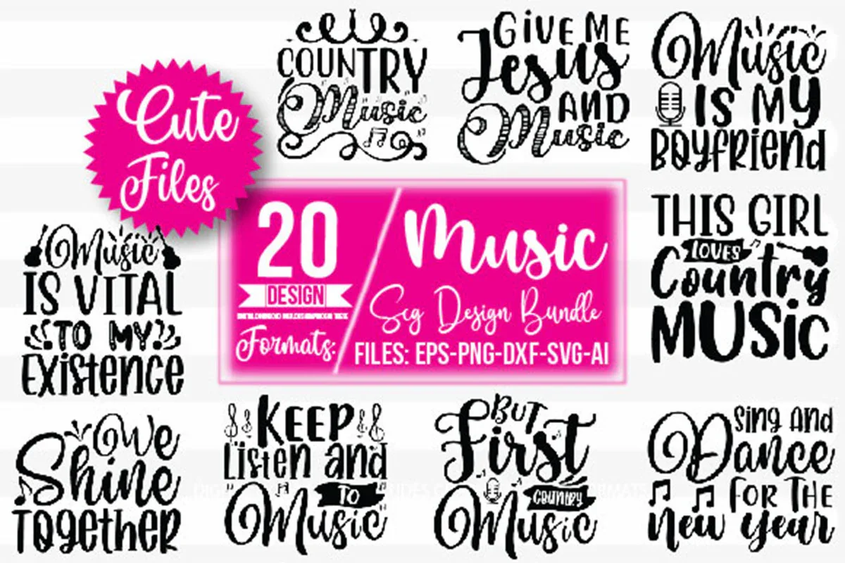 Music SVG Bundle - Image 2