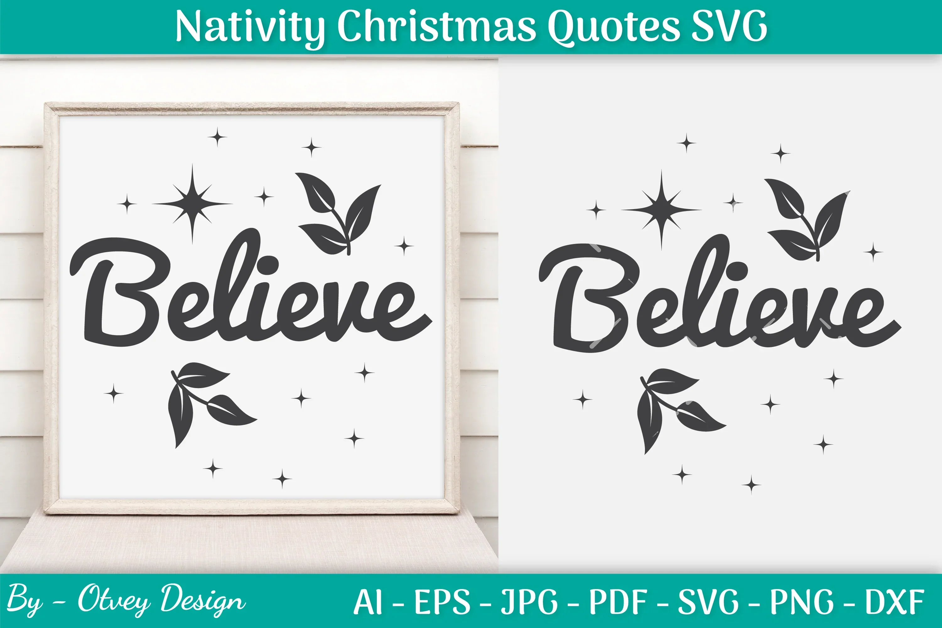 Nativity Christmas Quotes SVG Bundle