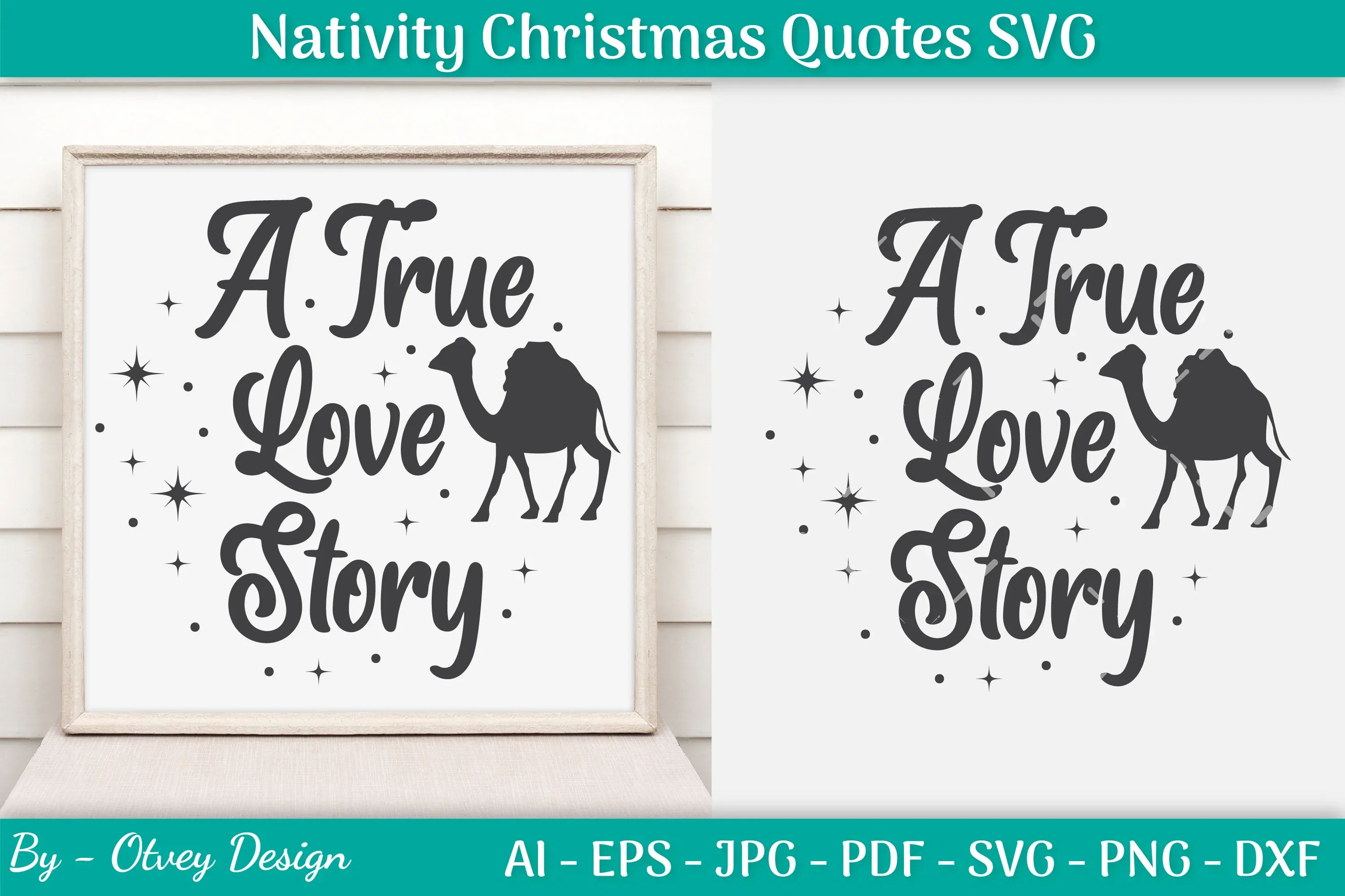 Nativity Christmas Quotes SVG Bundle