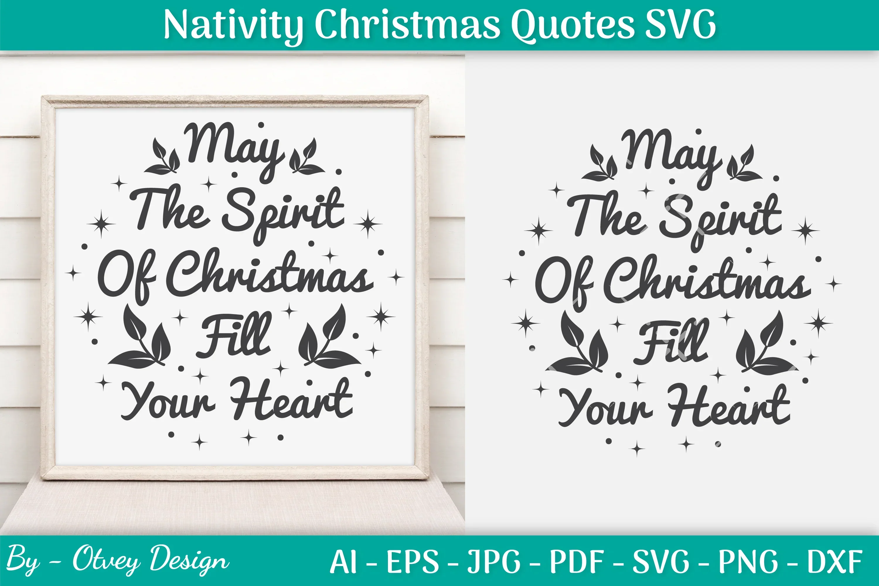 Nativity Christmas Quotes SVG Bundle