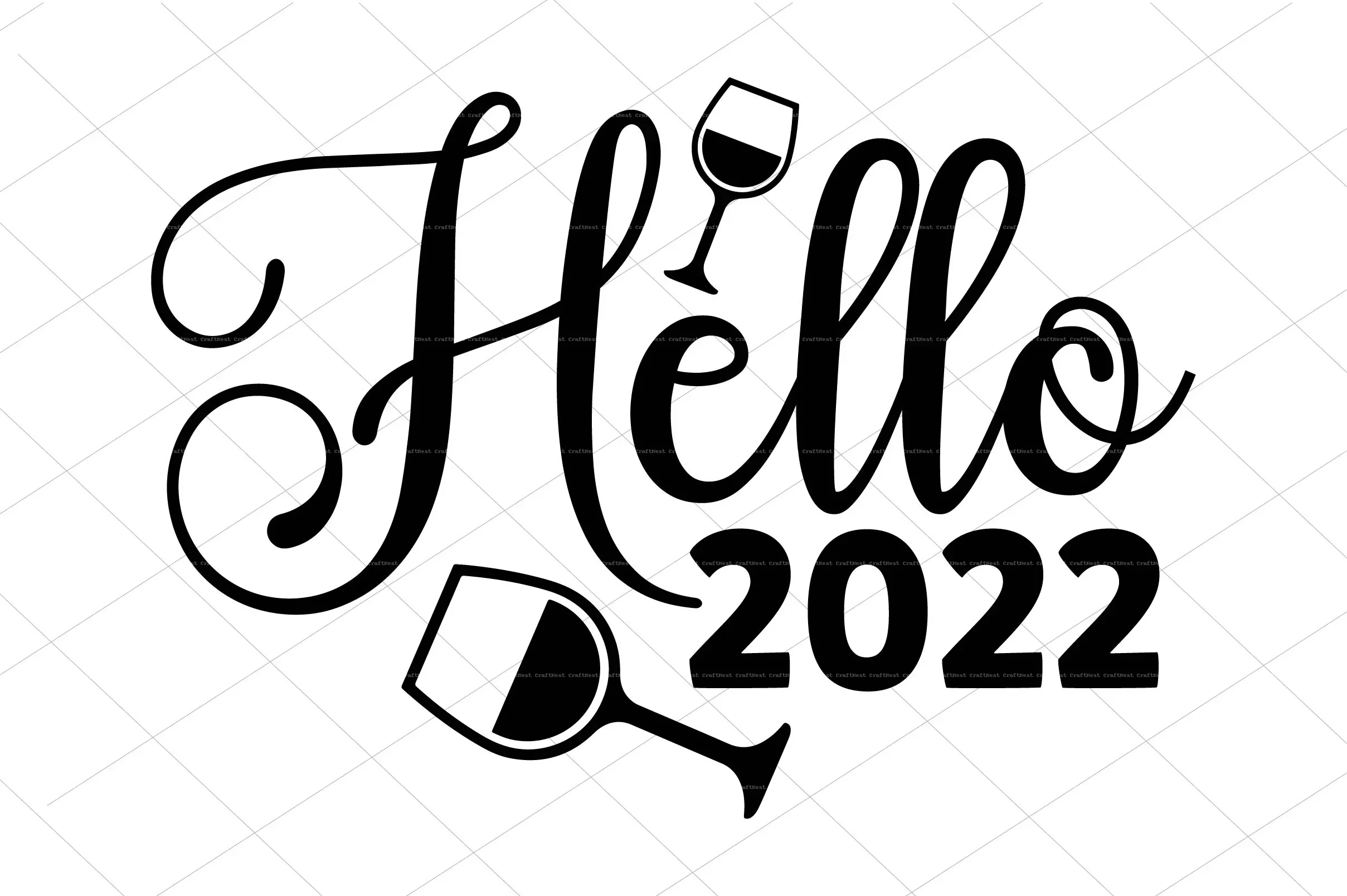 New Year Design SVG Bundle - Image 11