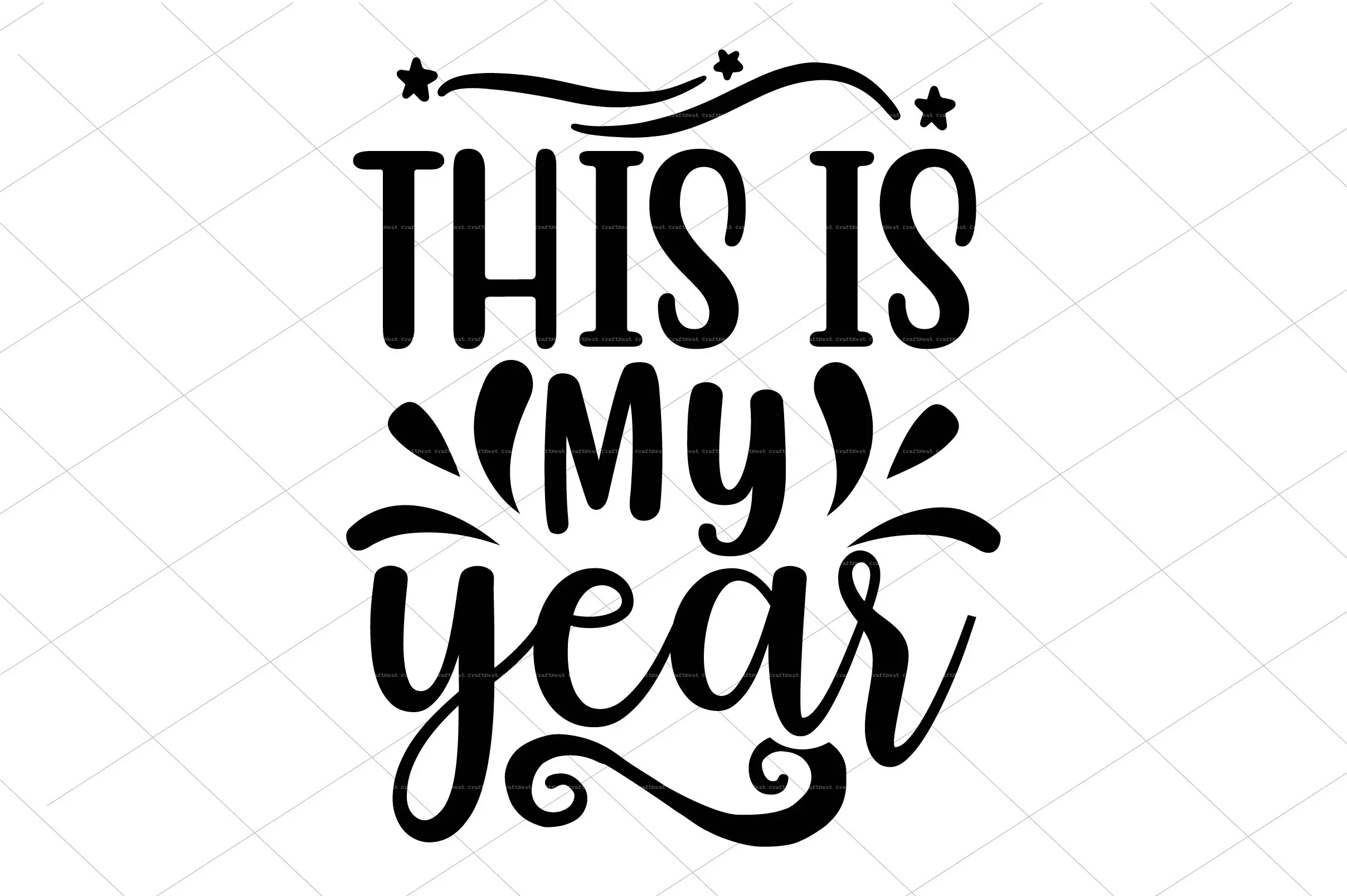 New Year Design SVG Bundle - Image 9