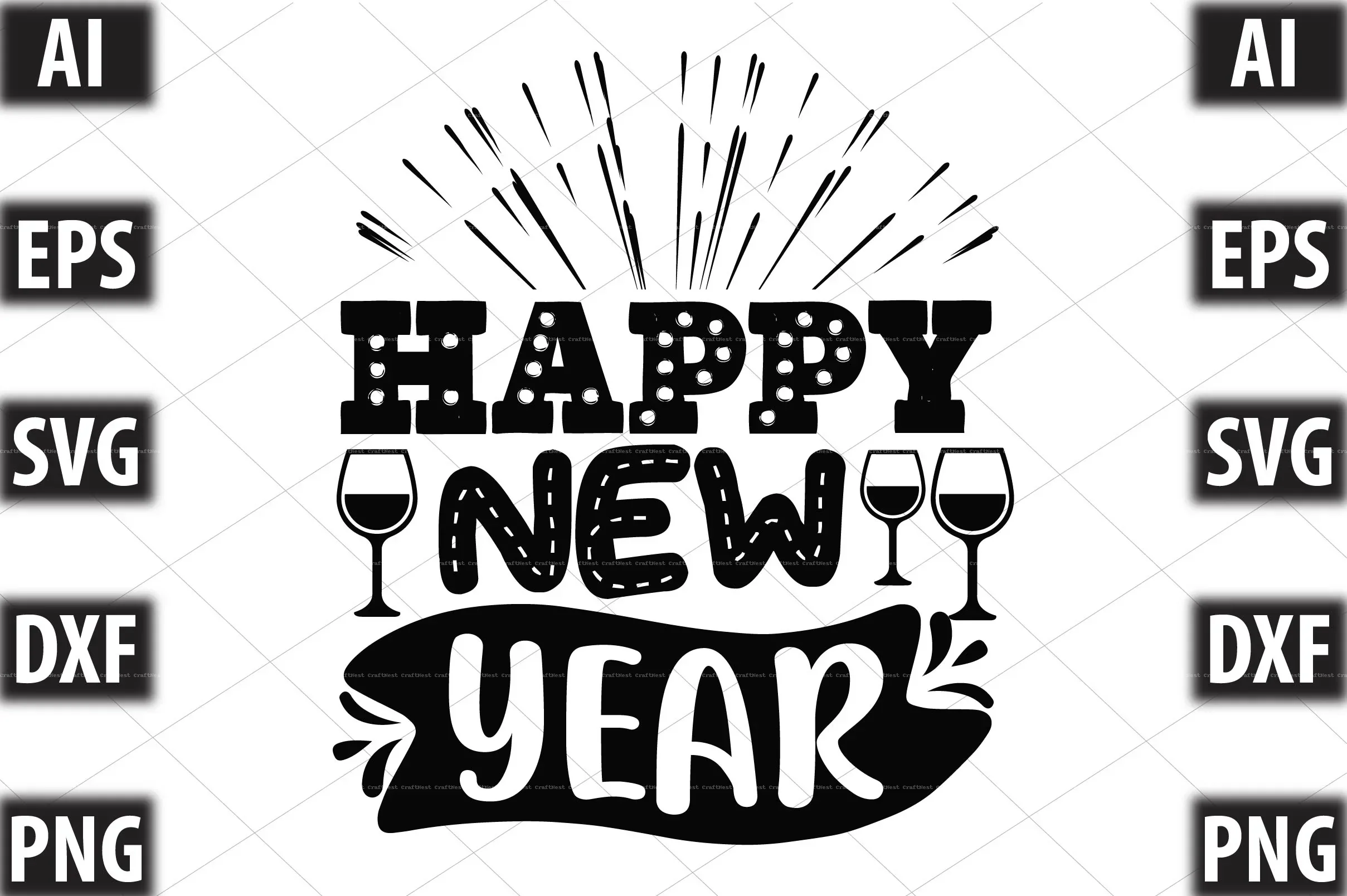 New Year SVG Bundle - Image 4
