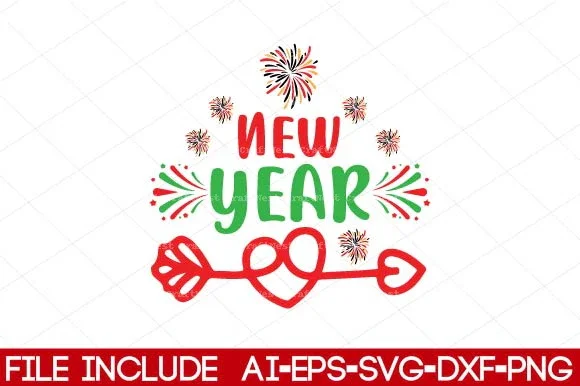 New Year SVG Bundle - Image 10