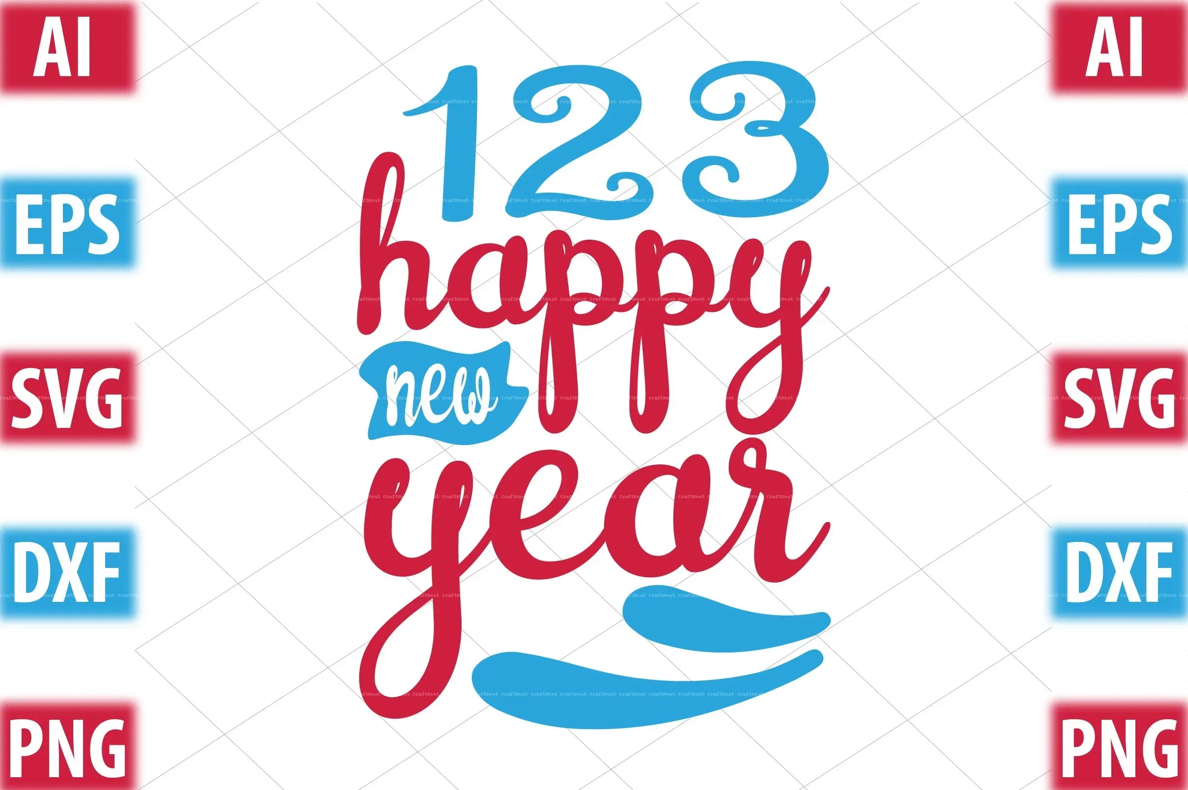 New Year SVG Bundle - Image 10