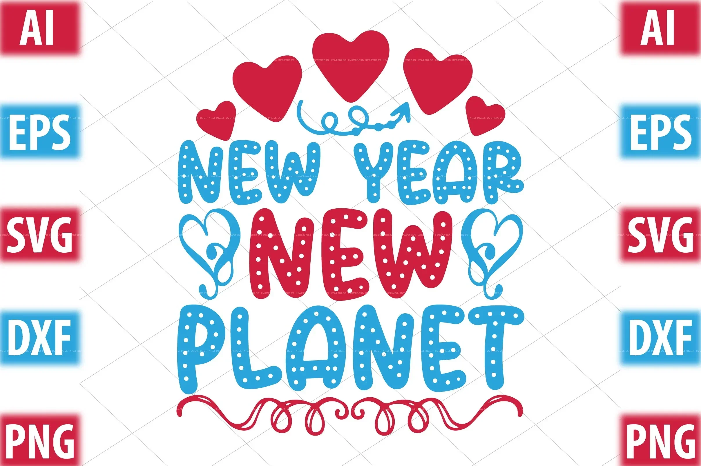 New Year SVG Bundle - Image 4