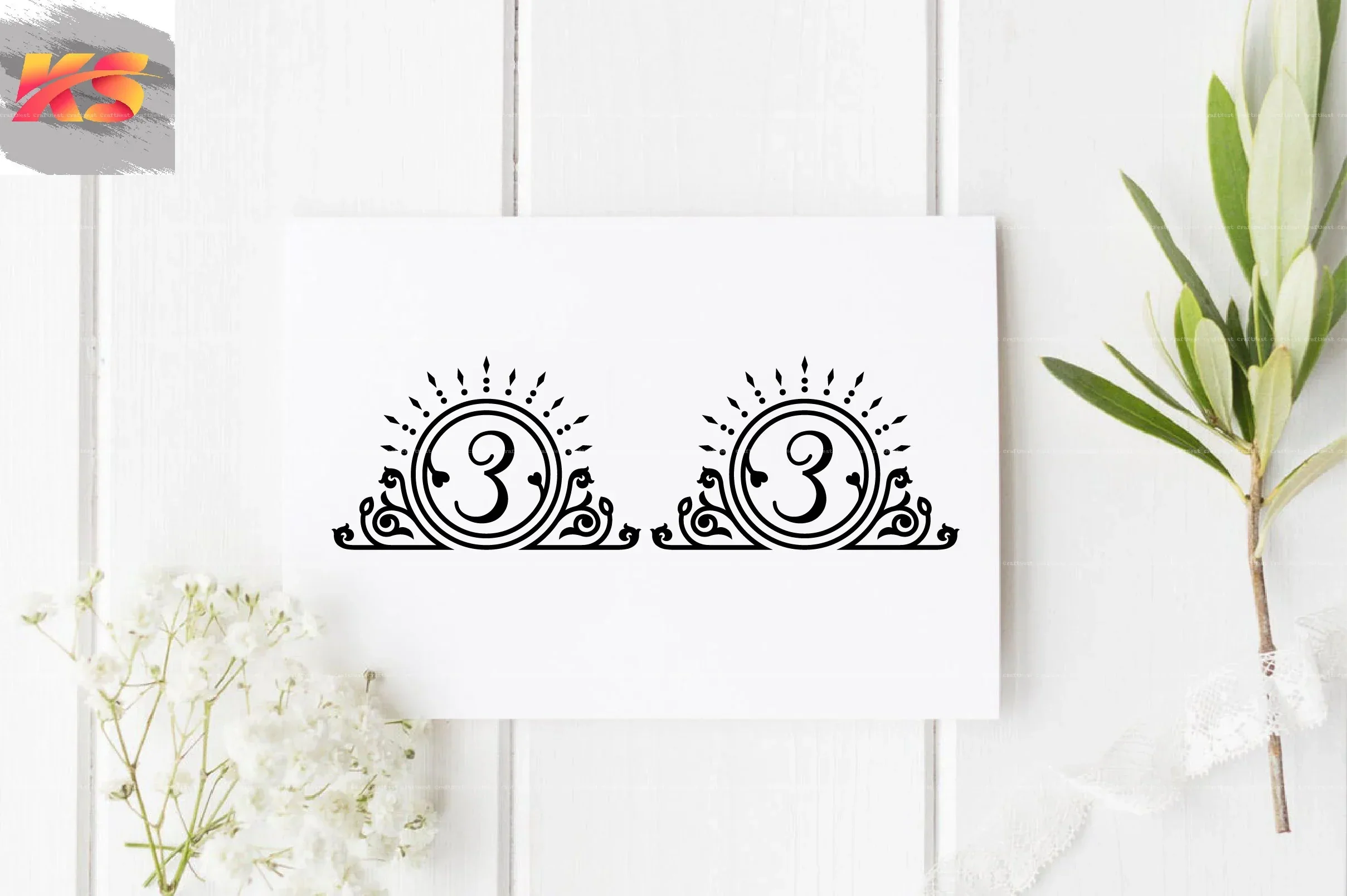 Number SVG Bundle - Image 10