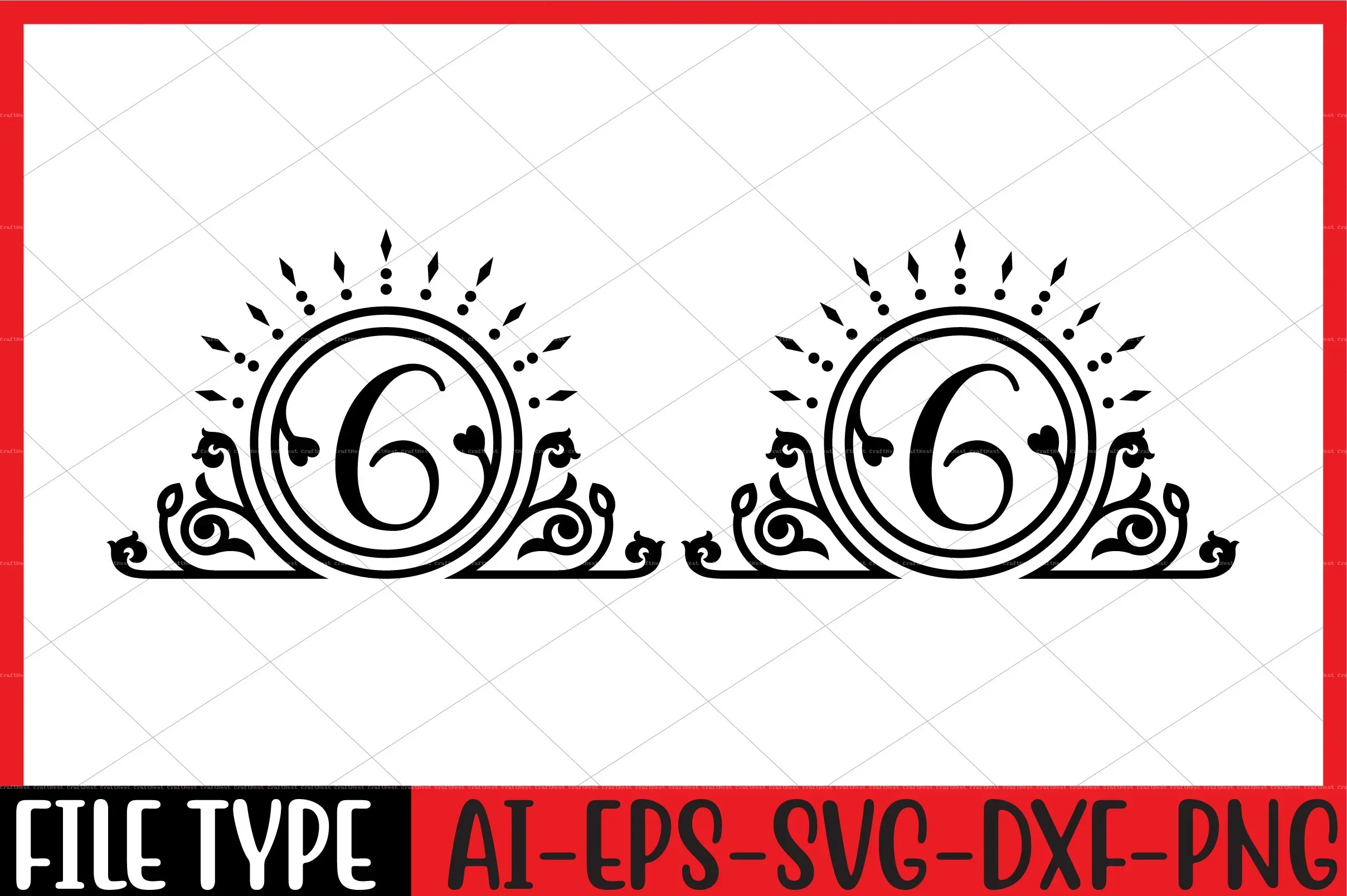 Number SVG Bundle - Image 5