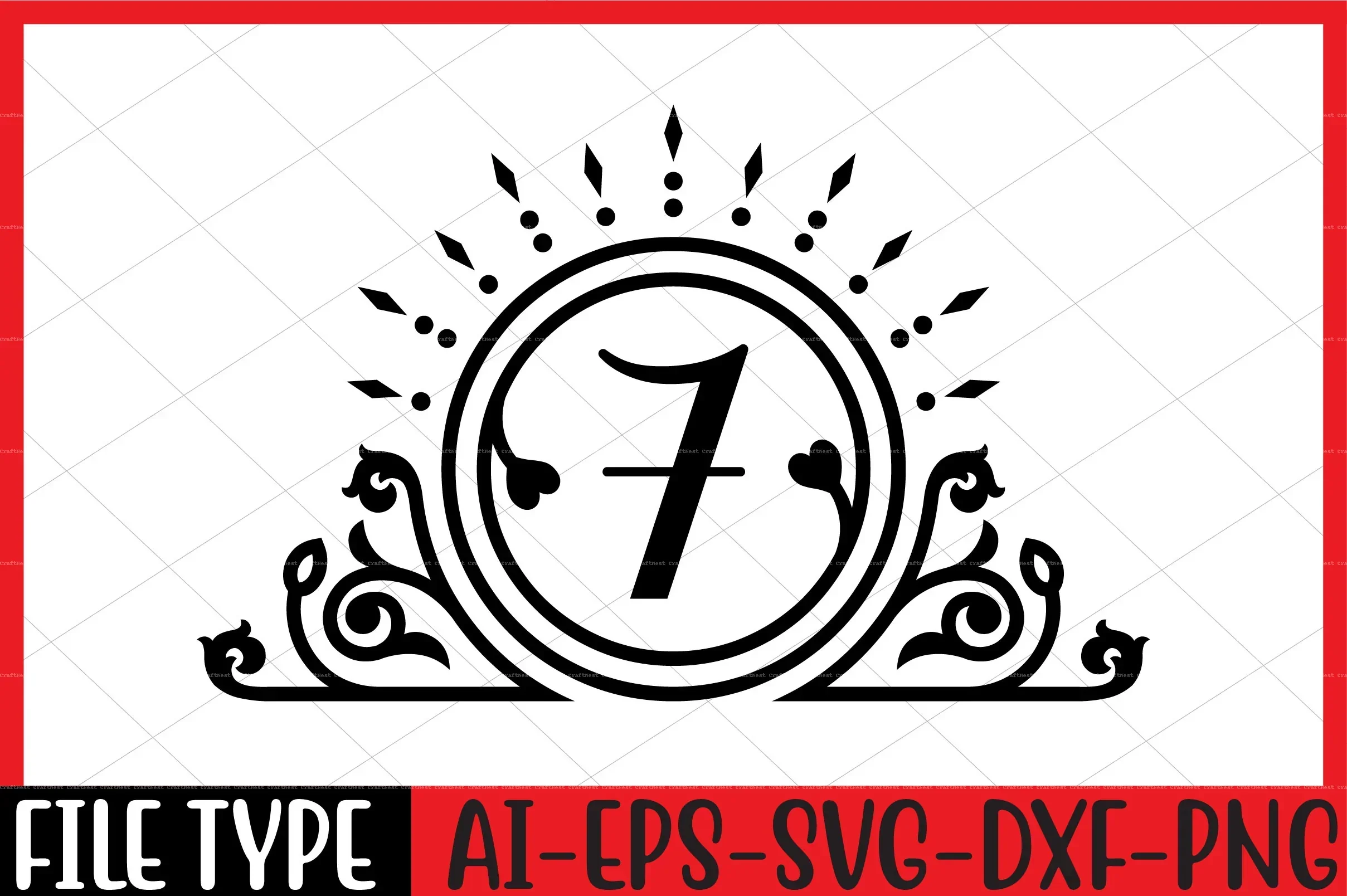 Number SVG Bundle - Image 5