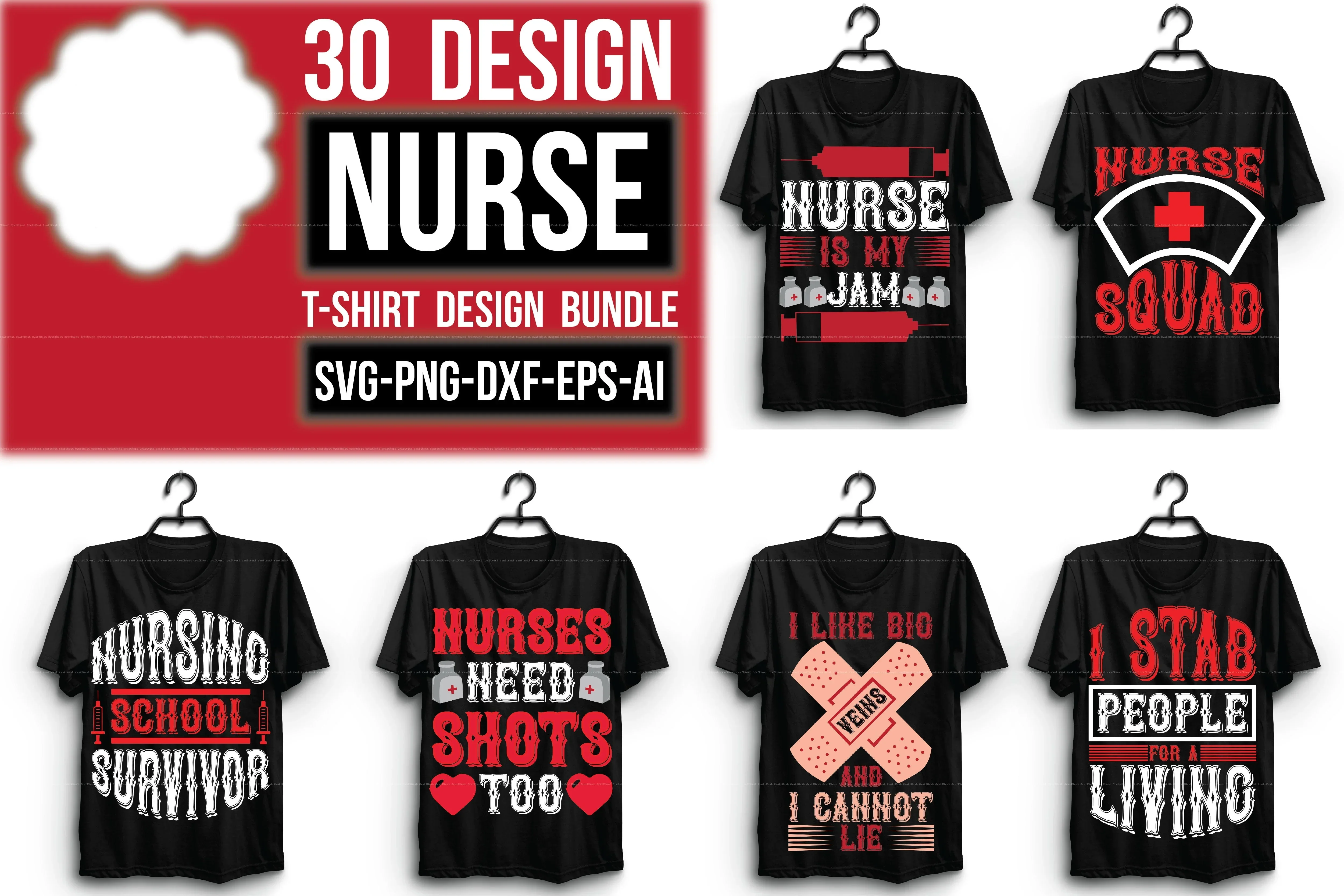Nurse Design SVG Bundle
