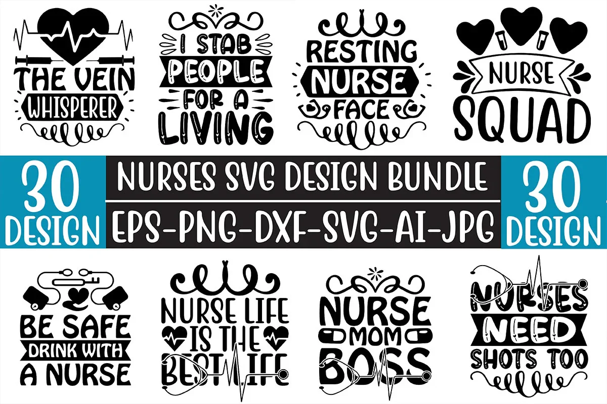 Nurse SVG Bundle