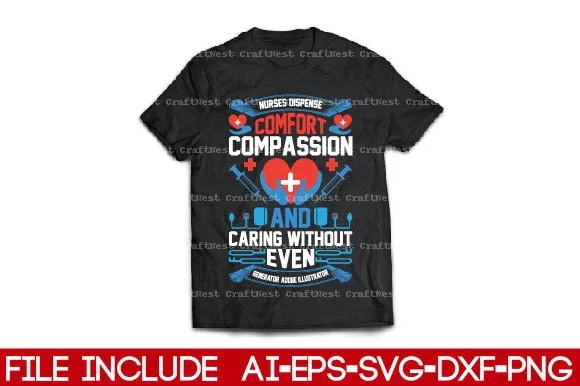 Nurse T-Shirt SVG Bundle - Image 7