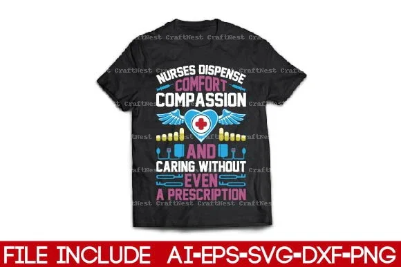 Nurse T-Shirt SVG Bundle - Image 8