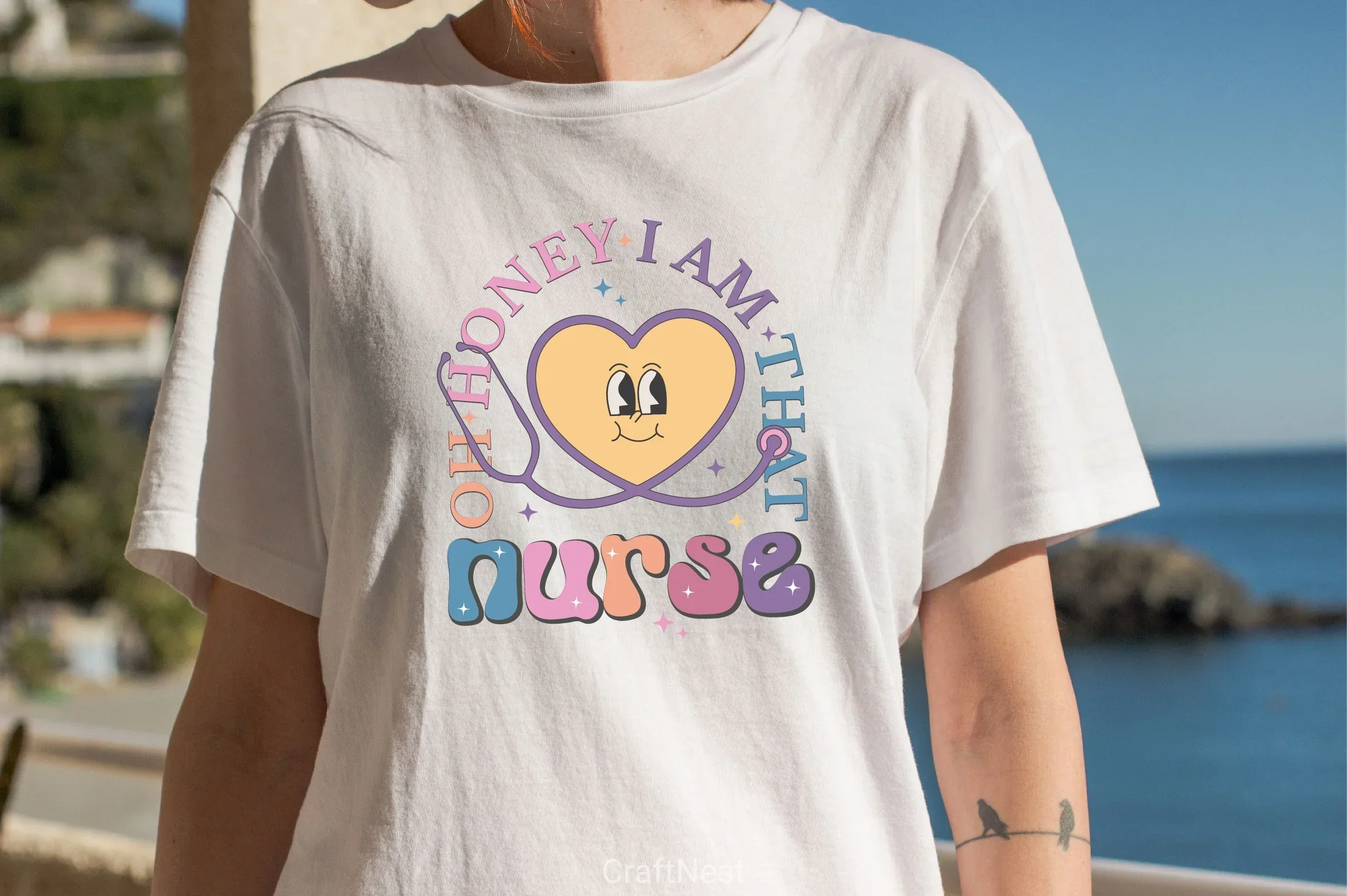 Oh Honey I Am That Nurse SVG Bundle - Image 3