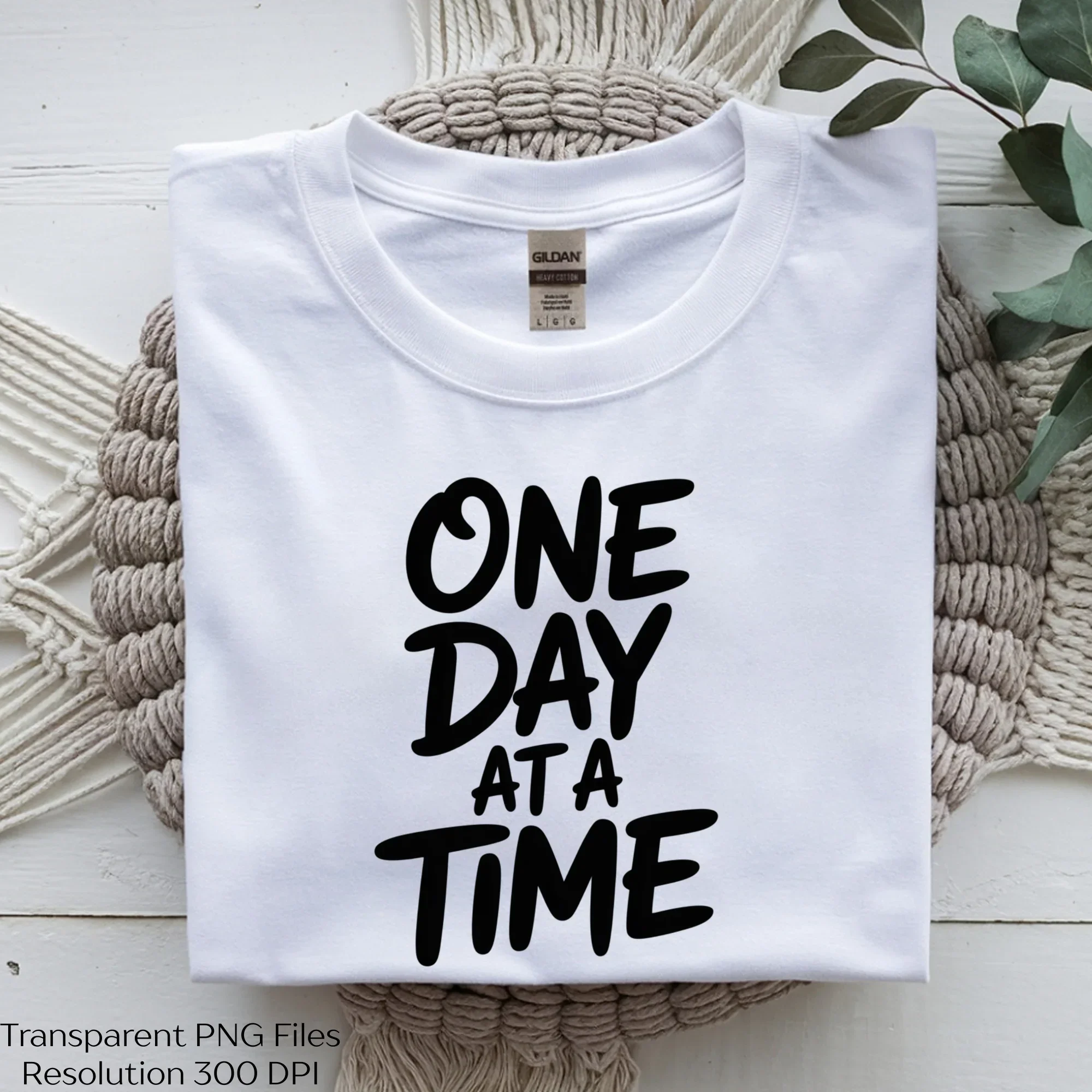 One Day at a Time Inspirational SVG Bundle