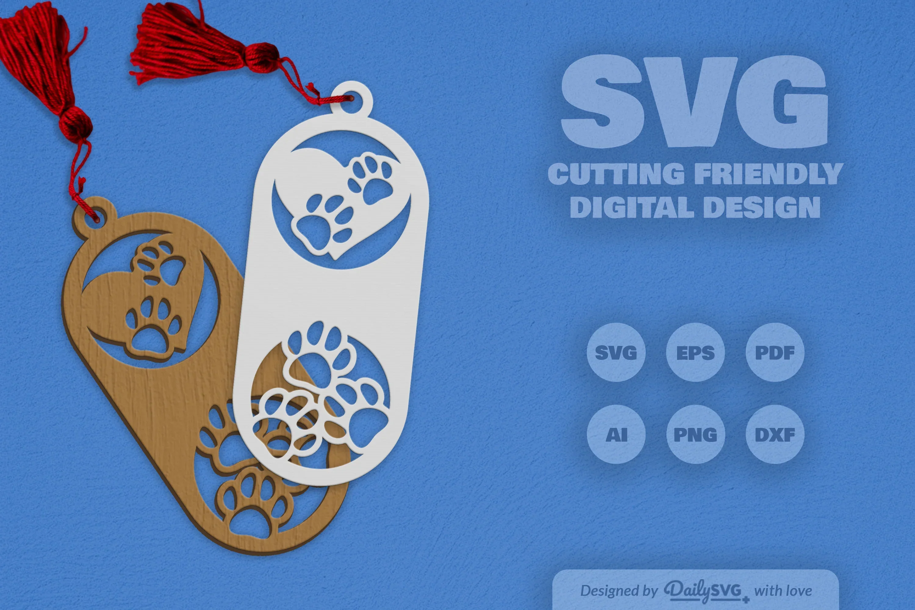 Paw SVG Bundle for Crafting - Image 2